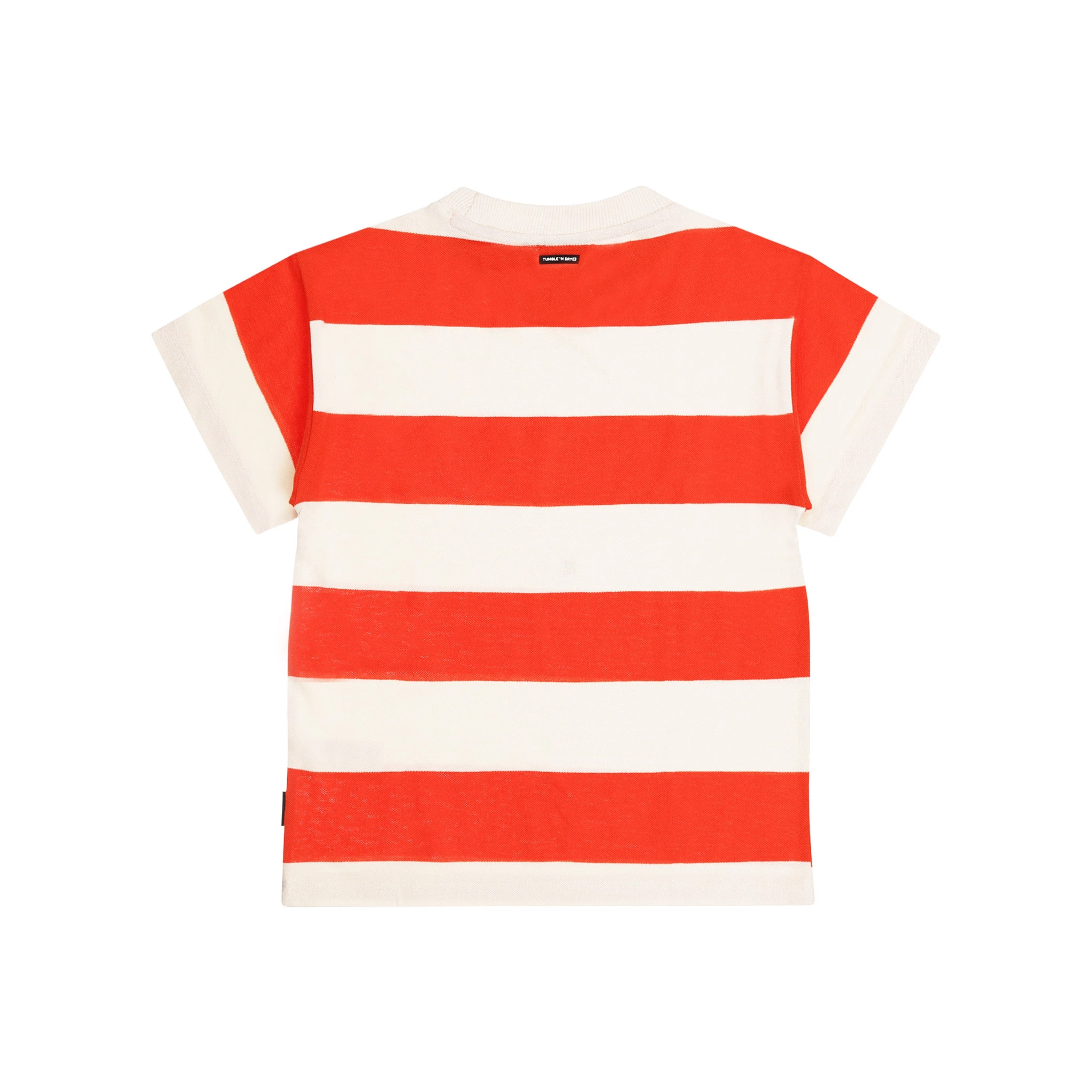 Wipeout Striped T-Shirt | Red