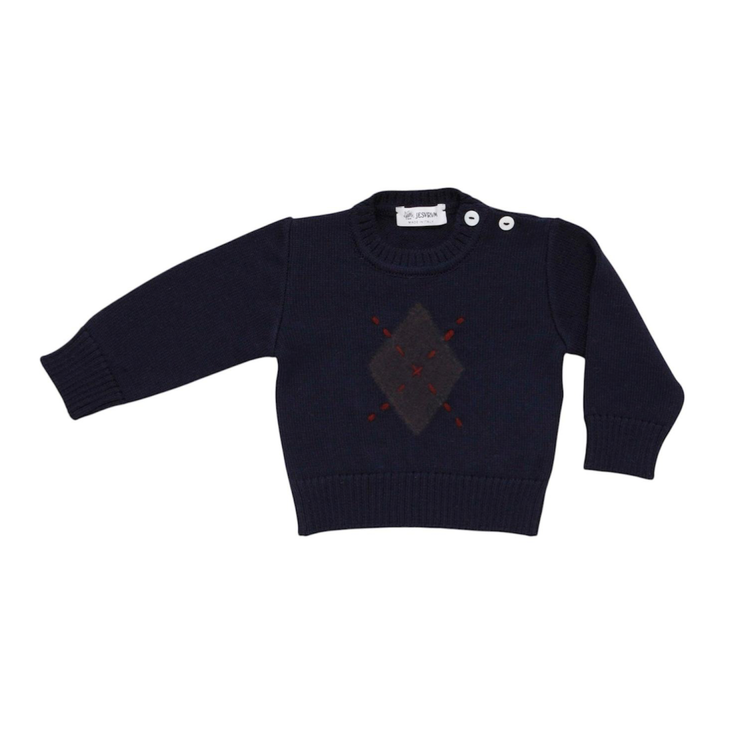 Crew Neck Sweater | Navy