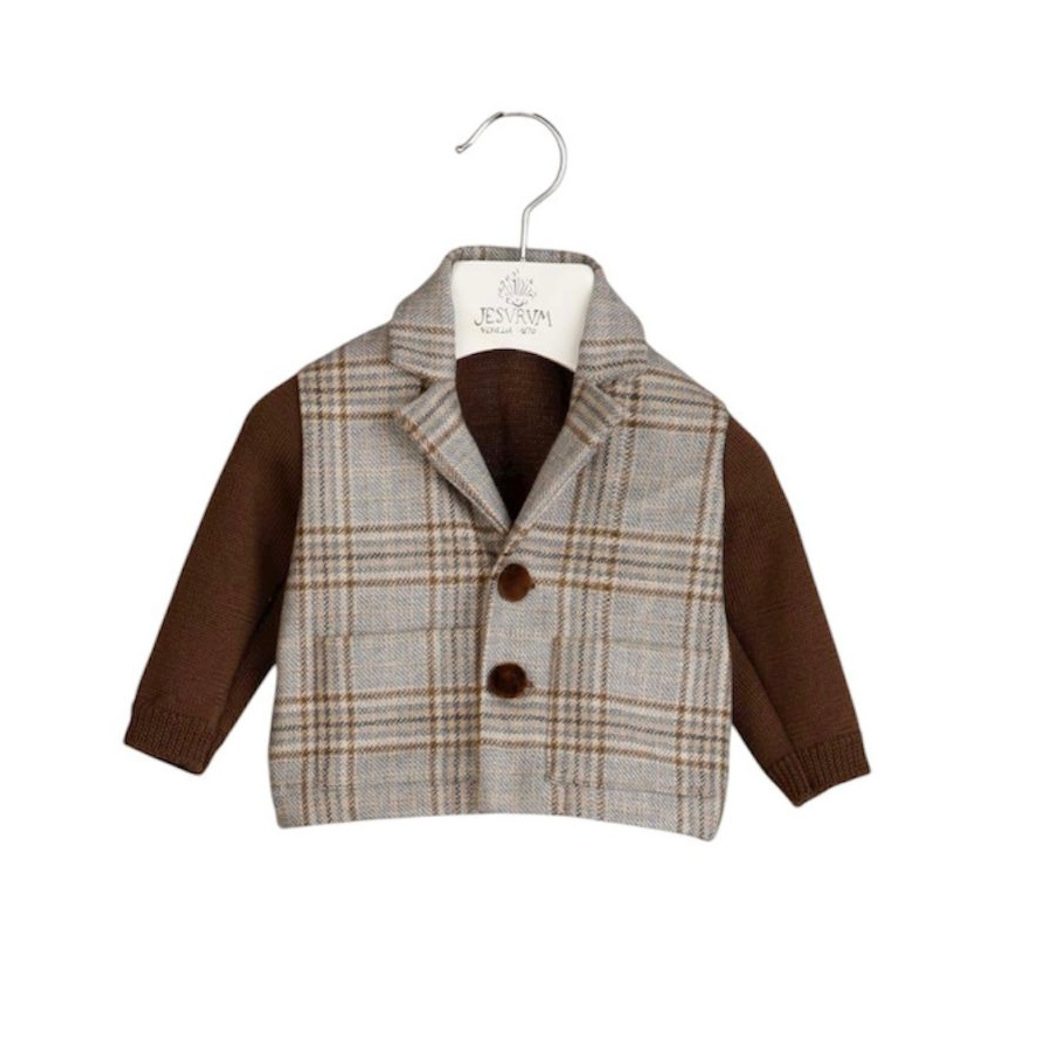 Ametrino Jacket | Brown Check