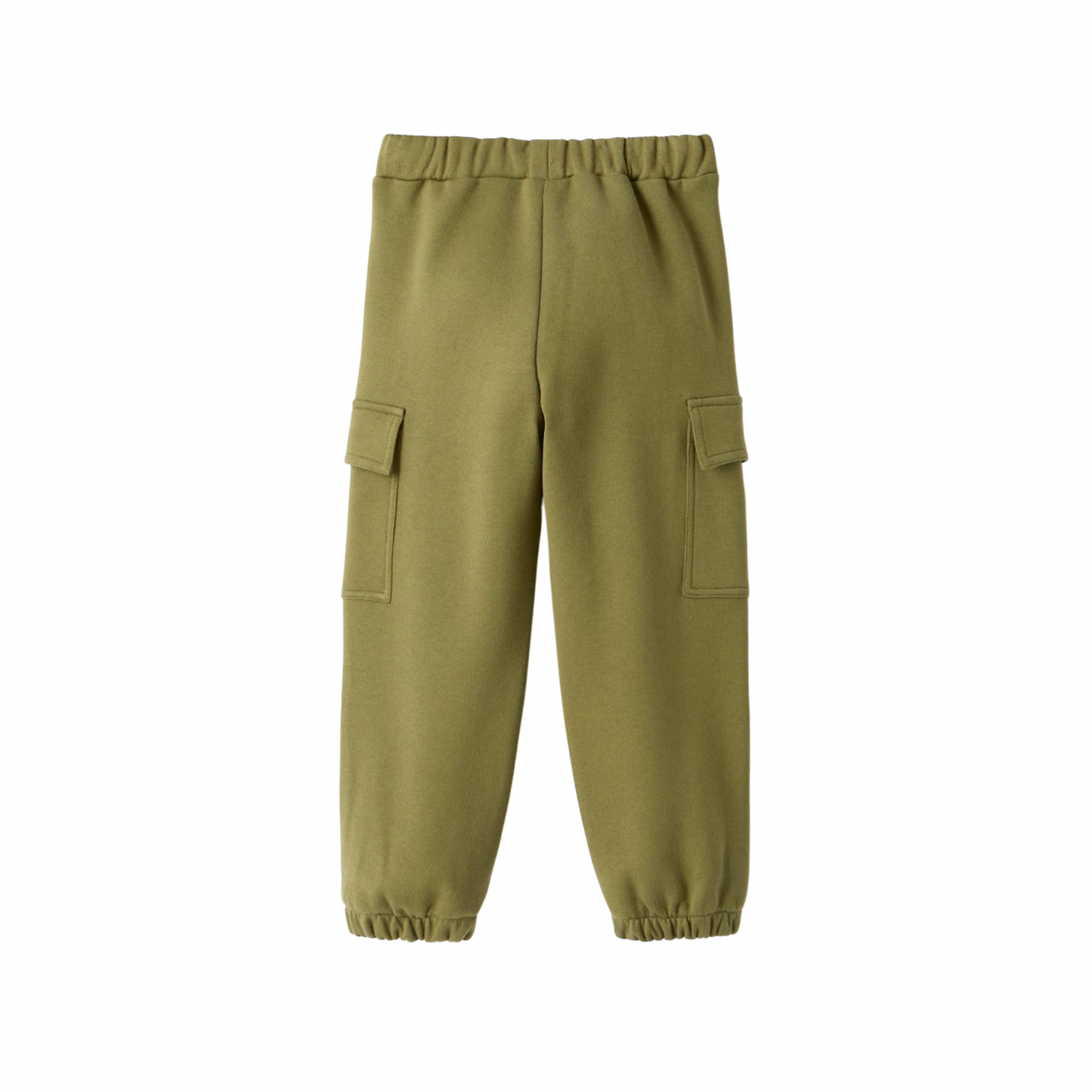 Fleece Cargo Pants | Olive Green