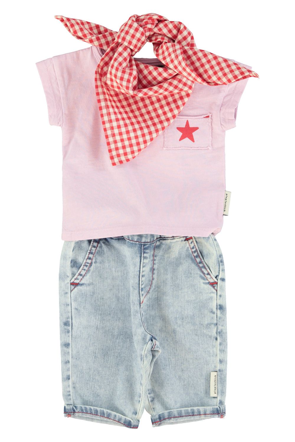 Baby Trouser | Light Blue Denim