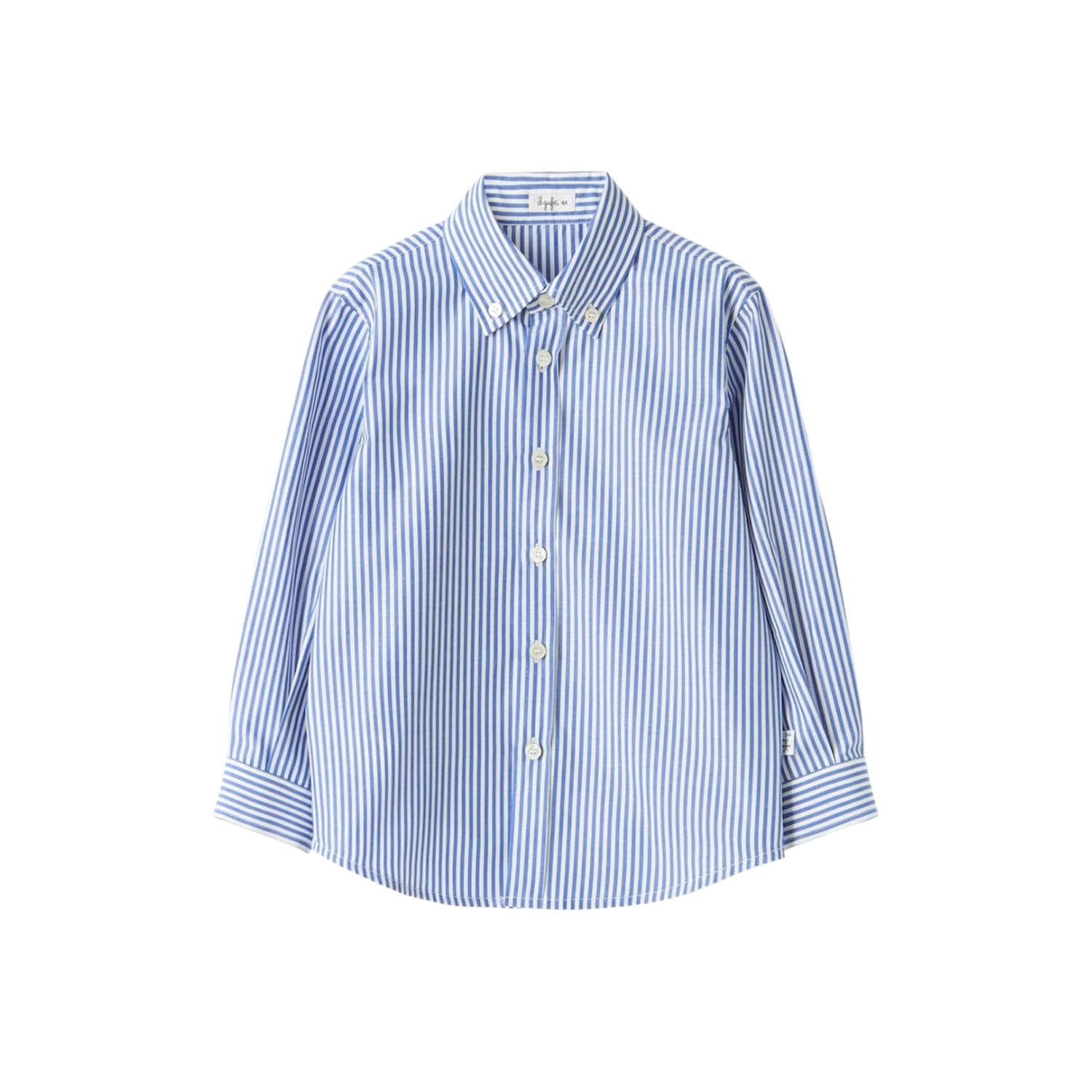 Long Sleeve Striped Shirt | Light Blue