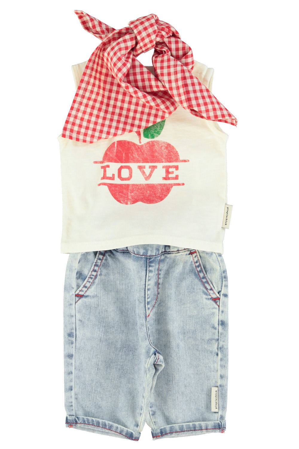 Baby Trouser | Light Blue Denim
