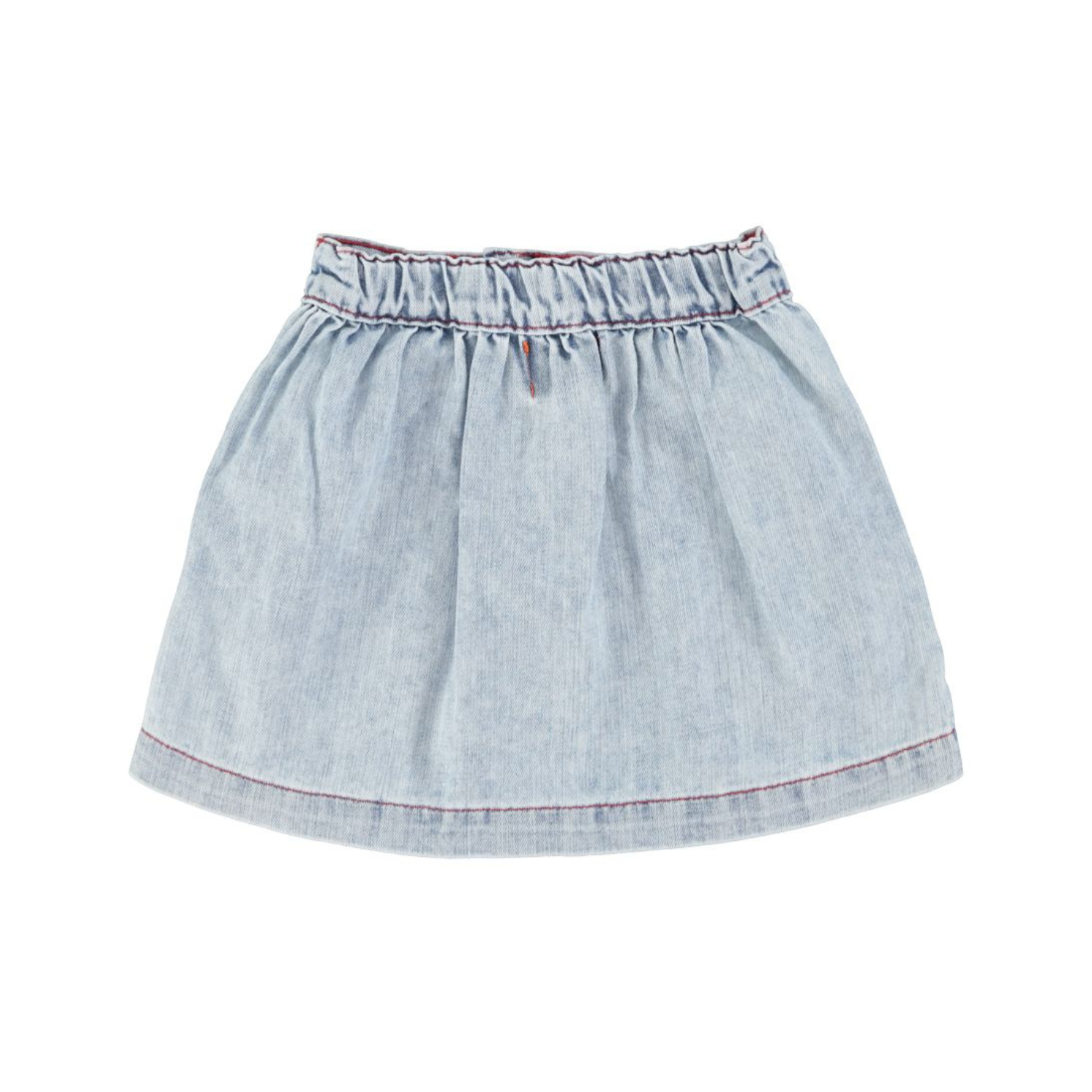 Short Skirt | Light Blue Denim