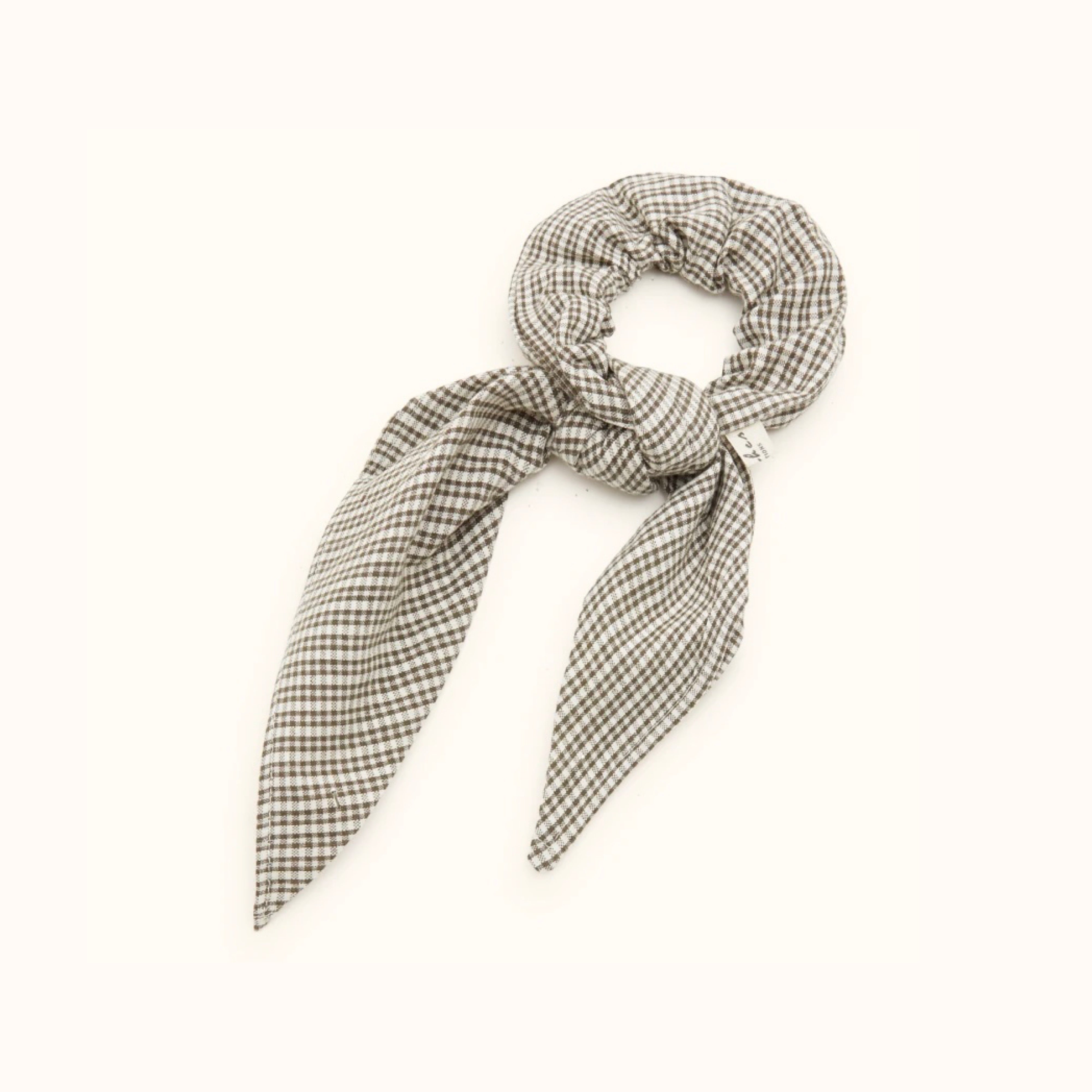 Mano Darling Scarf Scrunchie | Khaki