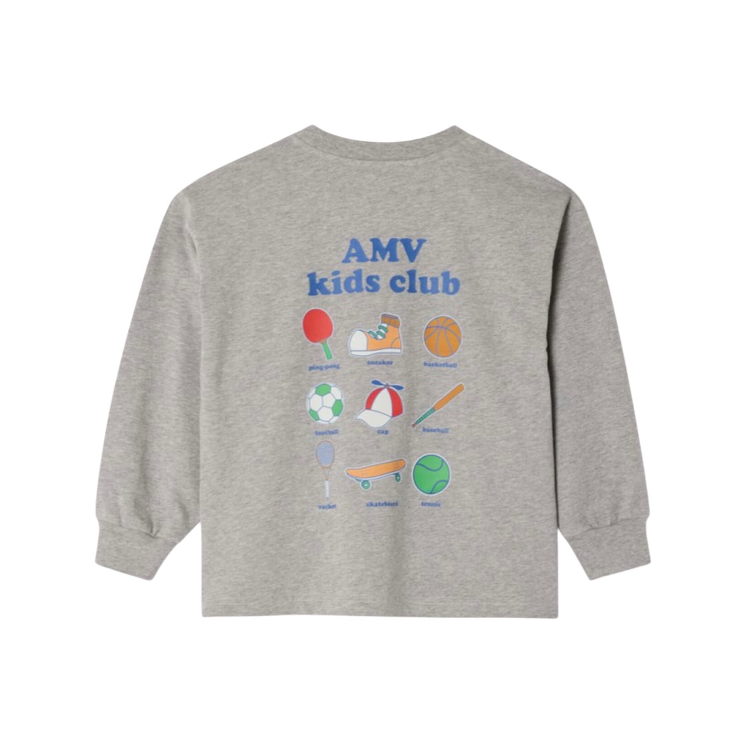 Fizvalley Long Sleeve T-Shirt | Heather Grey