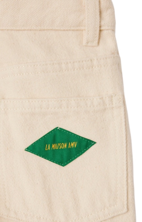 Spywood Straight Denim | Ecru