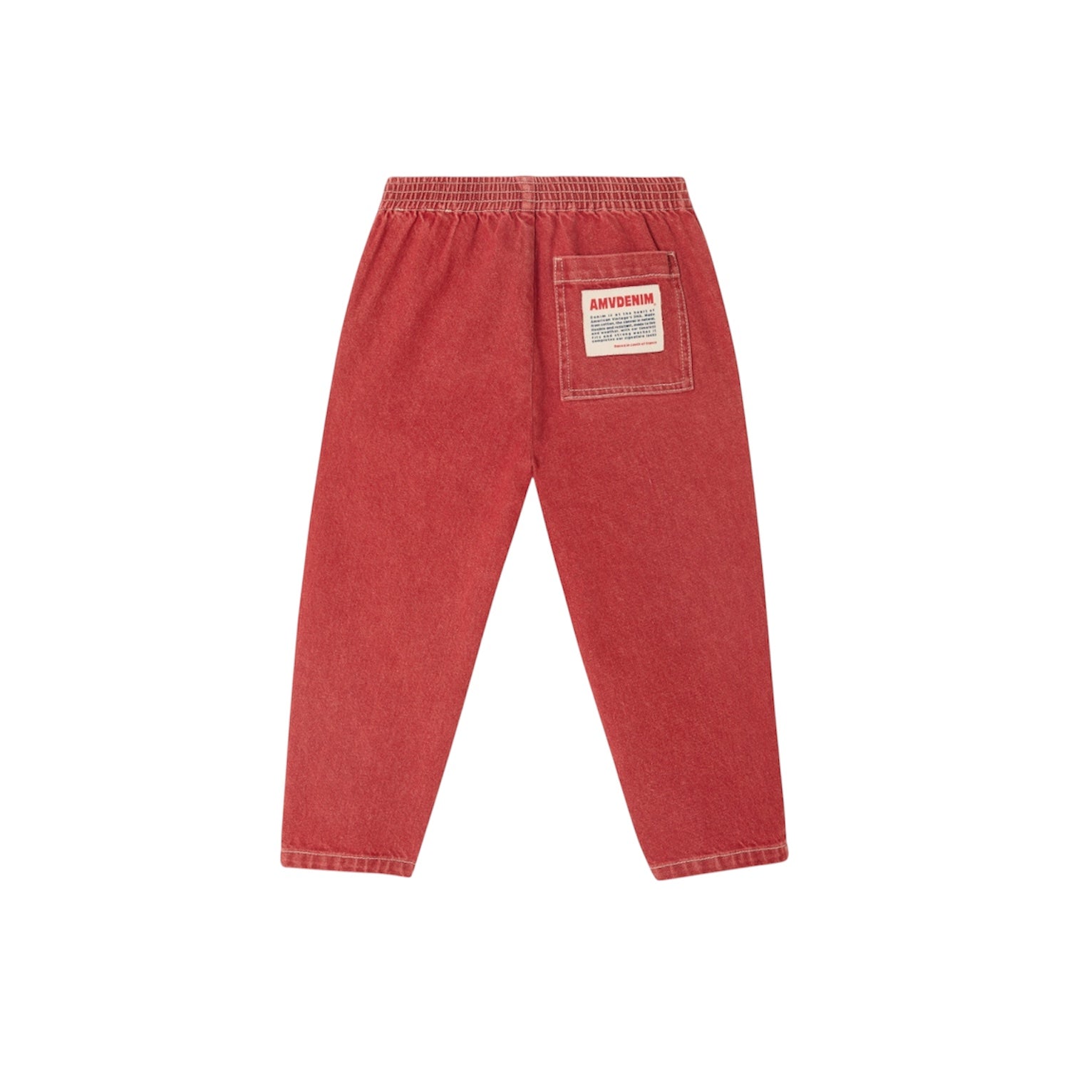 Uzatown Denim Jogger | Red