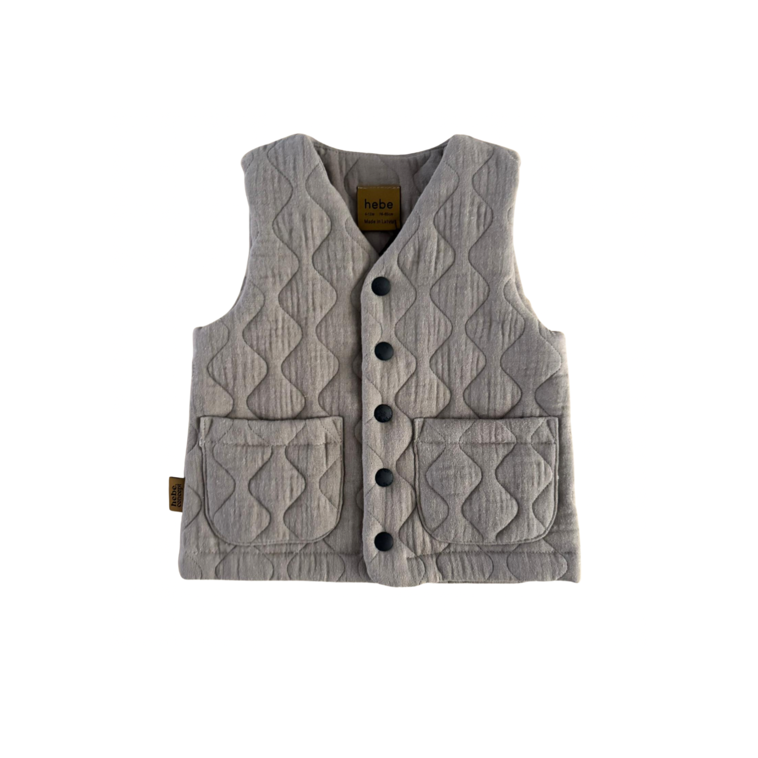 Vest Quilted | Beige