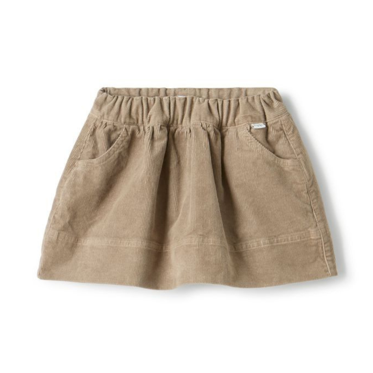 Corduroy Skirt | Teak Brown