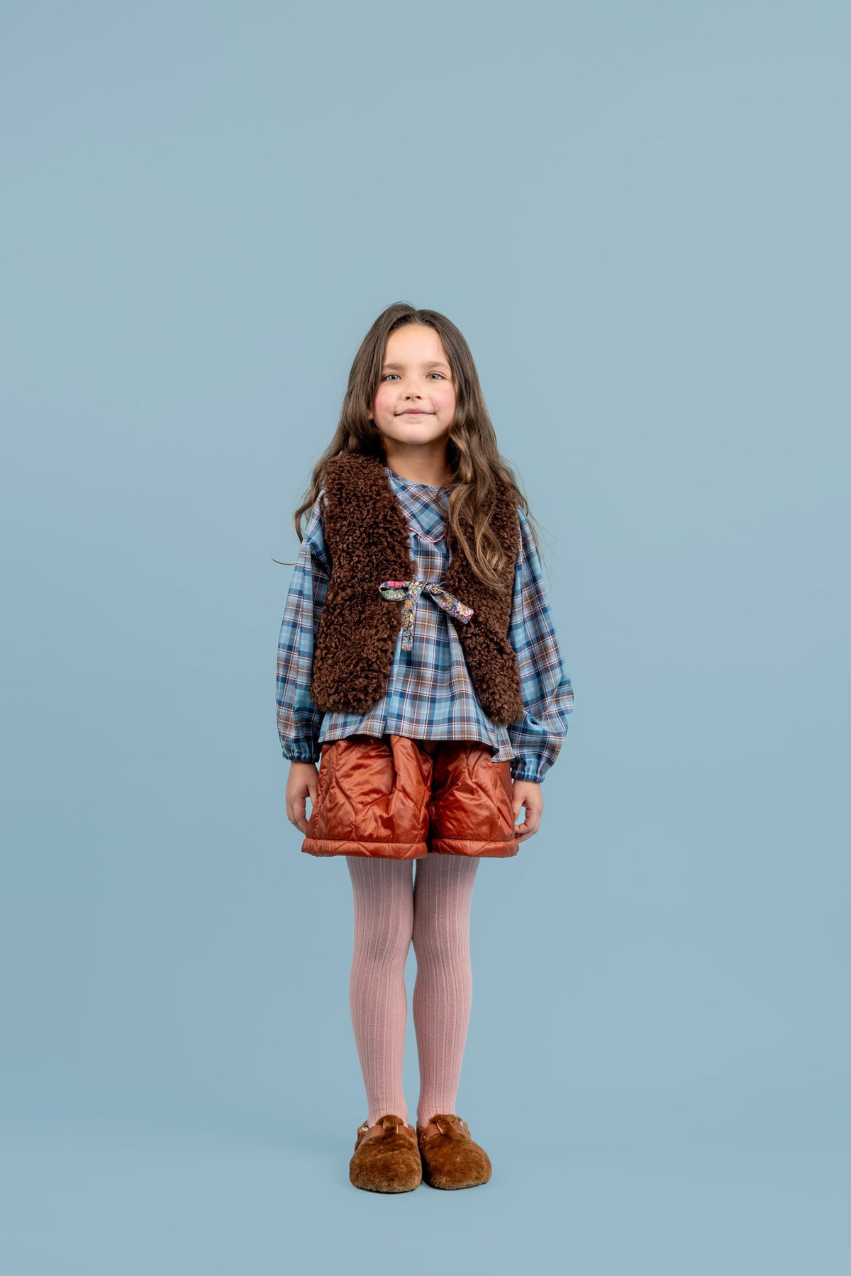 Willow Cotton Blouse | Blue