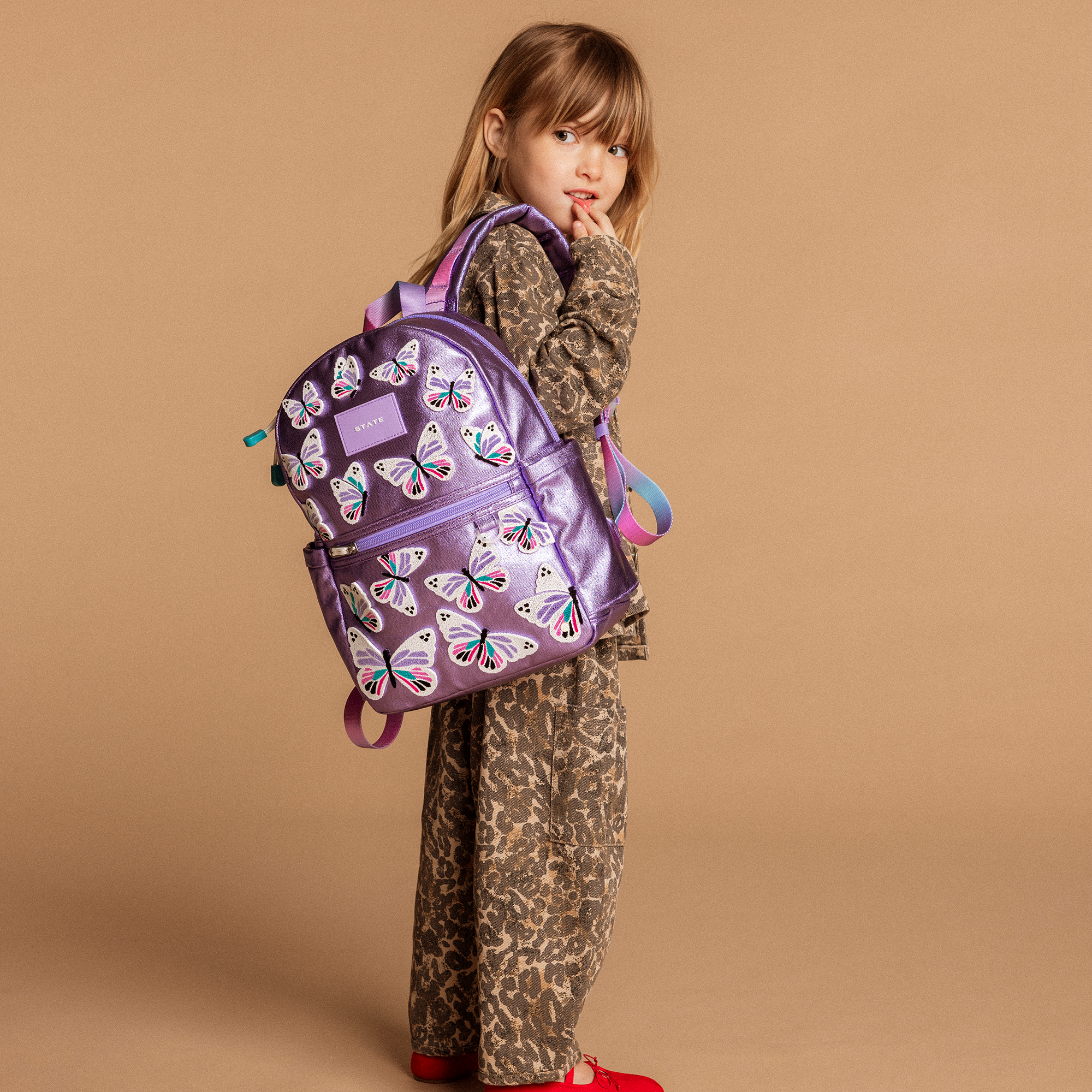 Kane Mini Backpack | 3D Butterflies