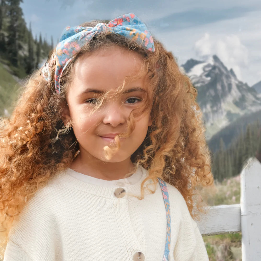 Heidi Floral Tie Headband