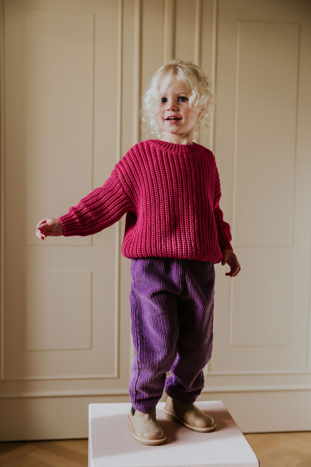 Beau Corduroy Trousers | Amethyst