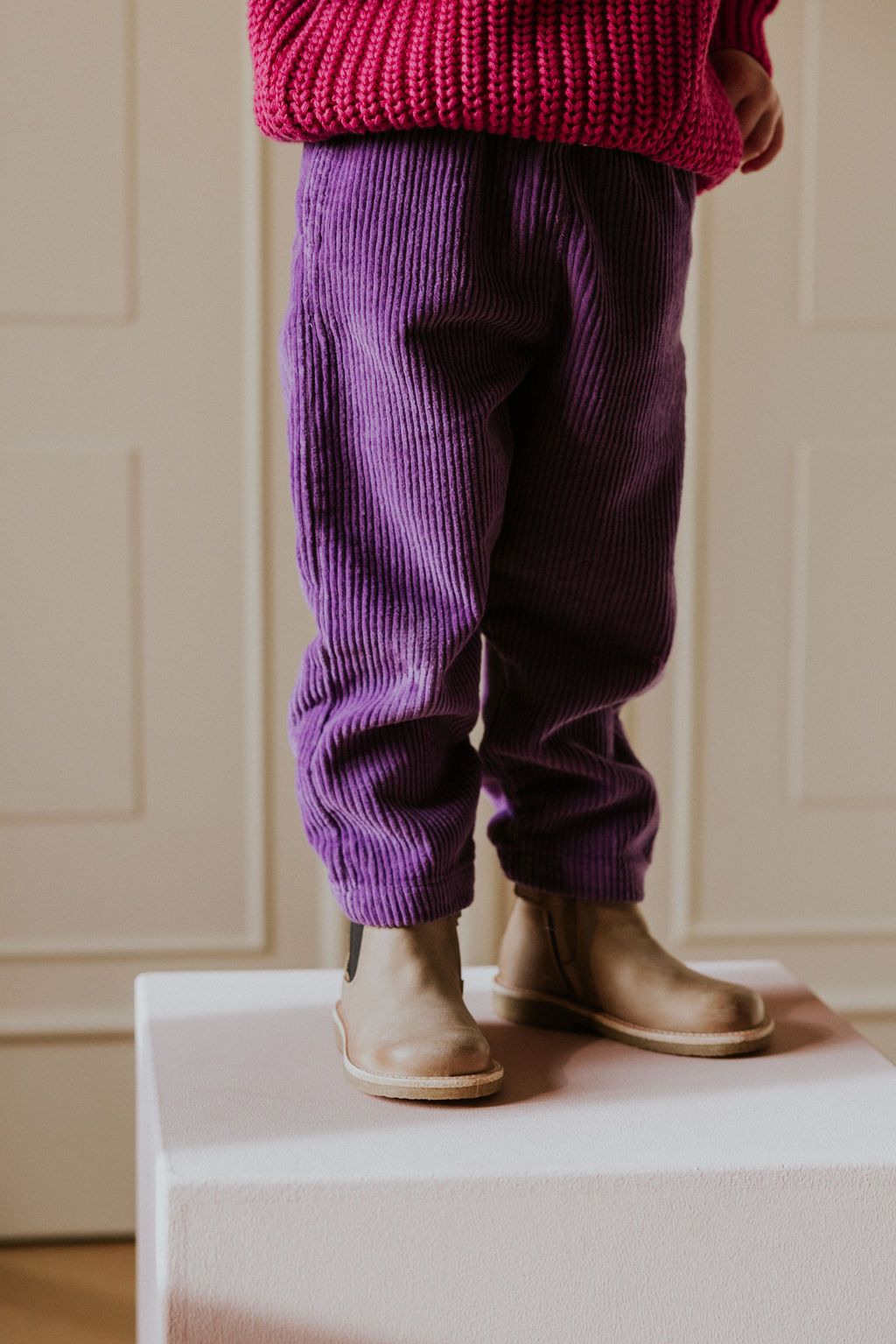 Beau Corduroy Trousers | Amethyst