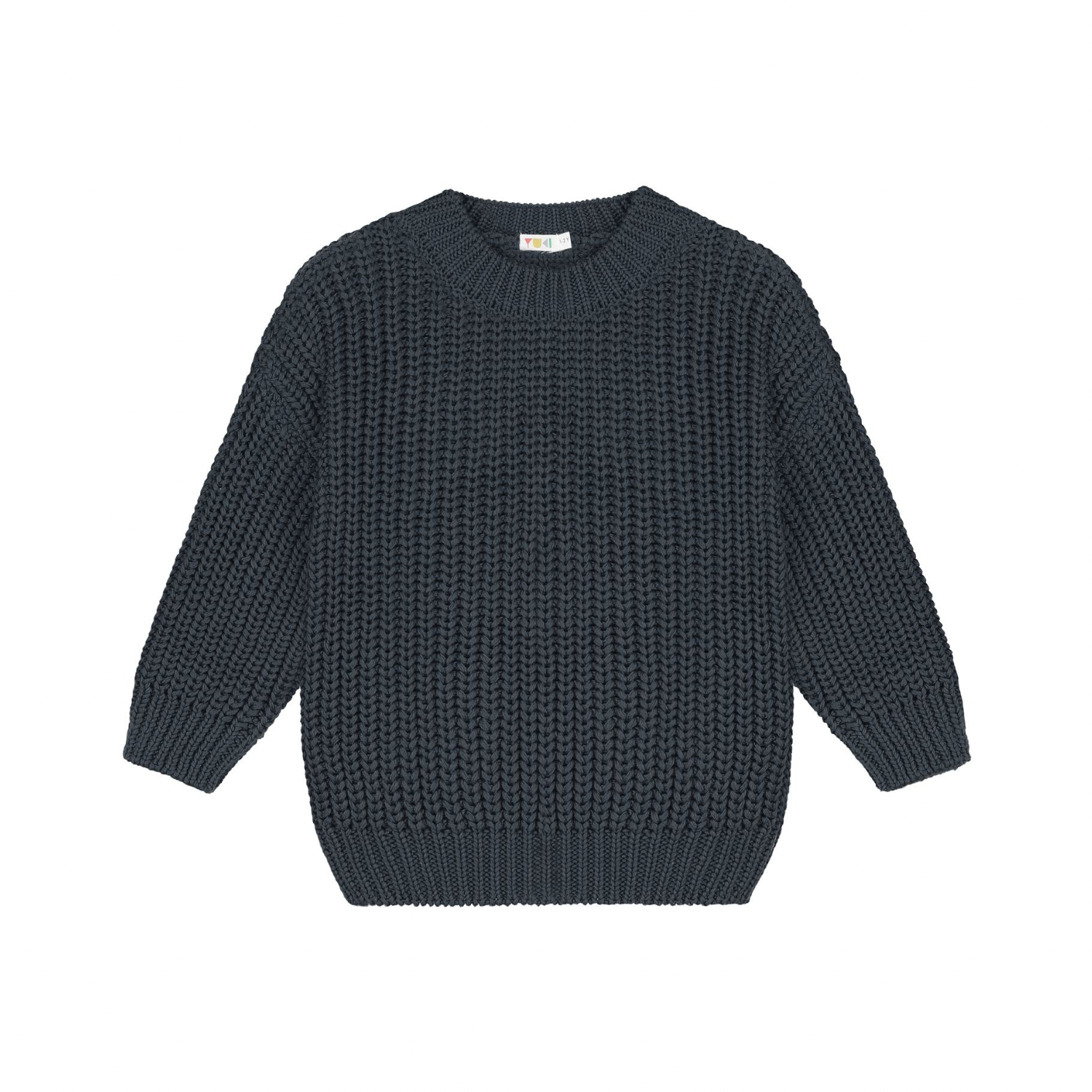 Chunky Knitted Sweater | Charcoal