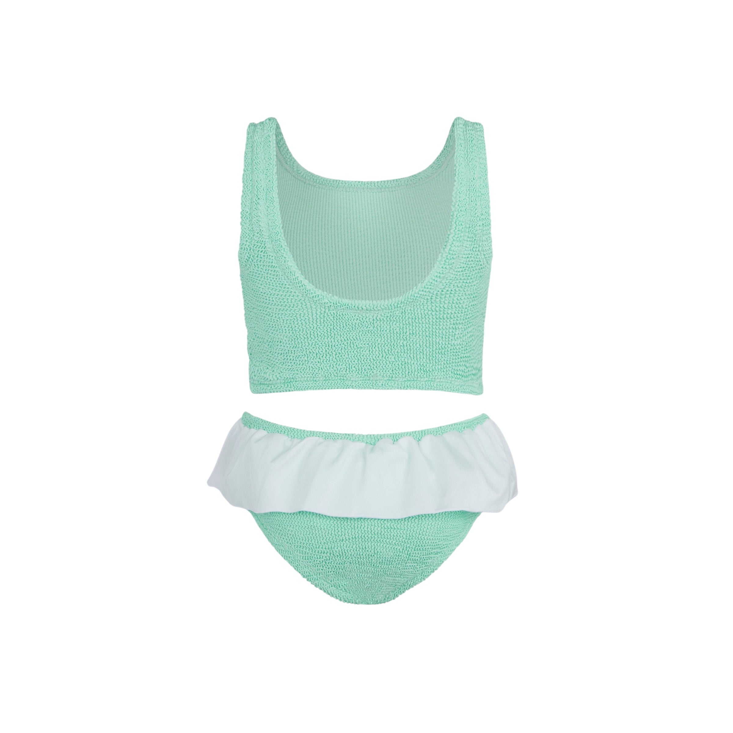 Olive Bikini | Metallic Mint