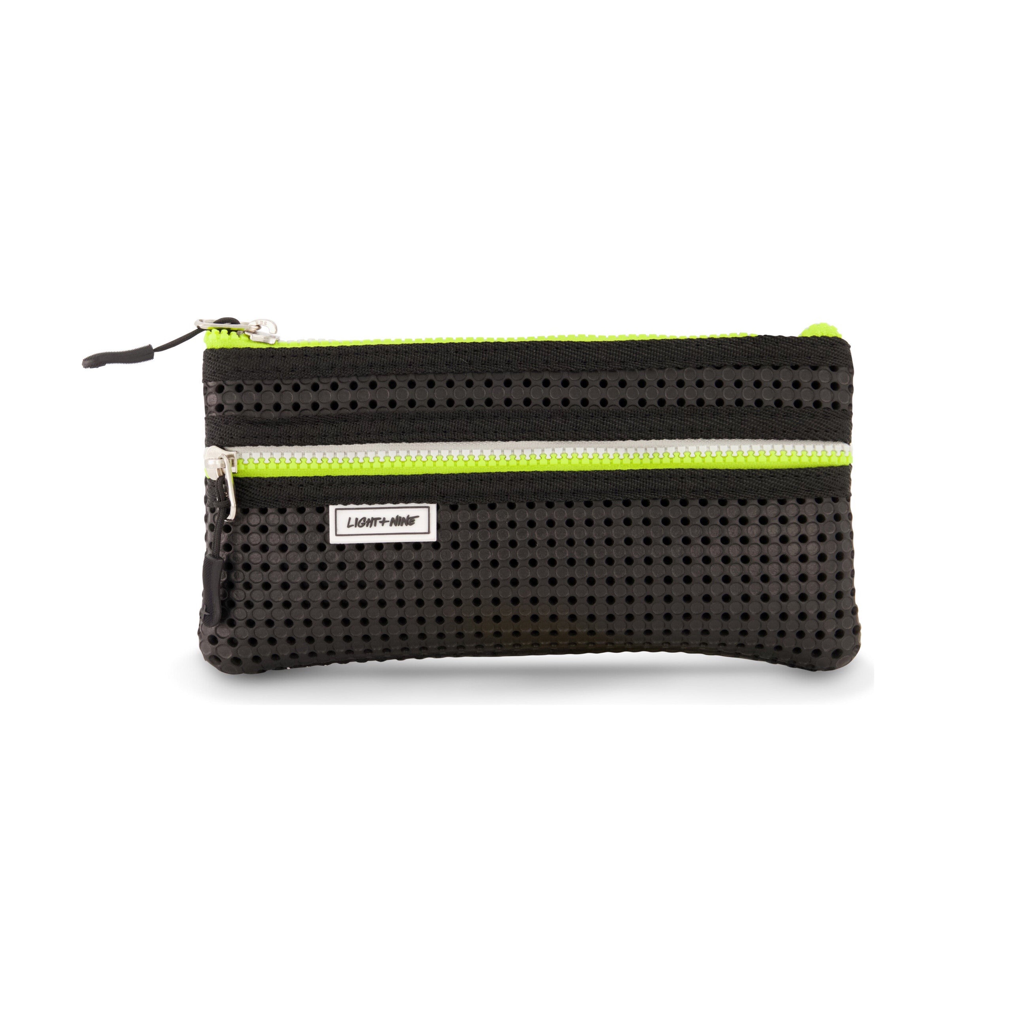 Flat Pencil Pouch | Neon Yellow