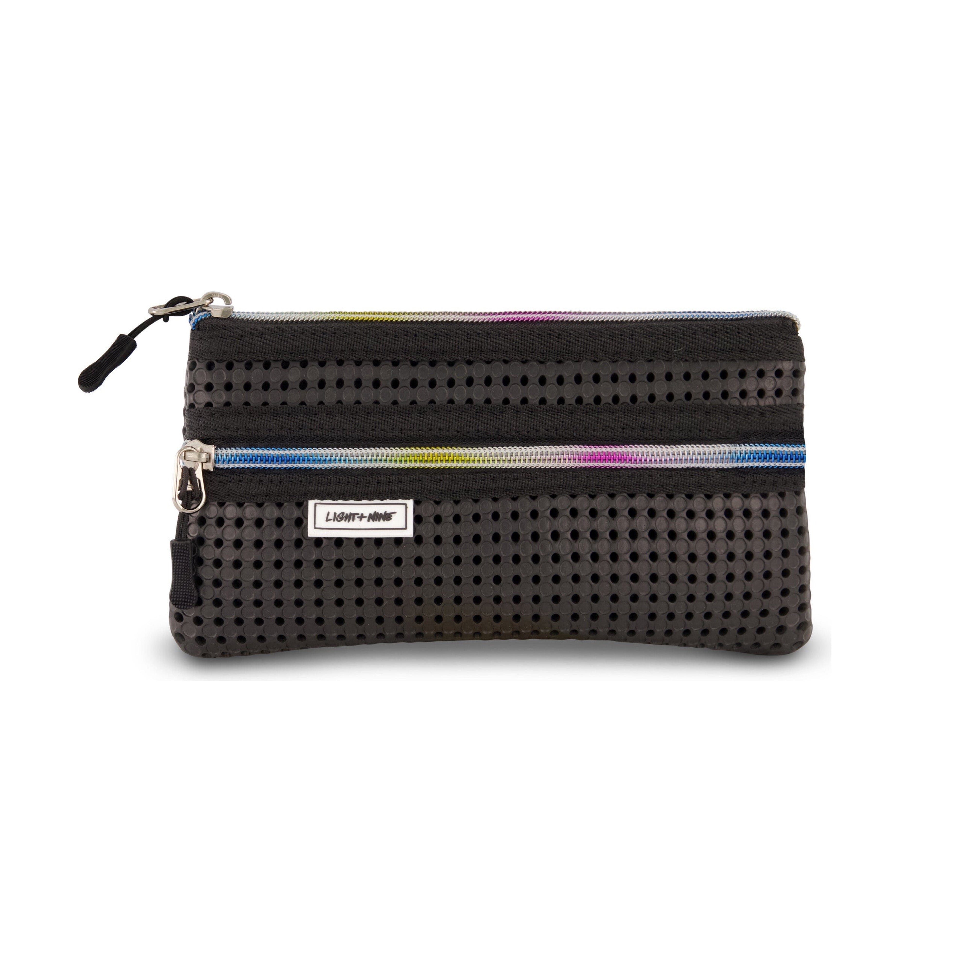 Flat Pencil Pouch | Rainbow Pink