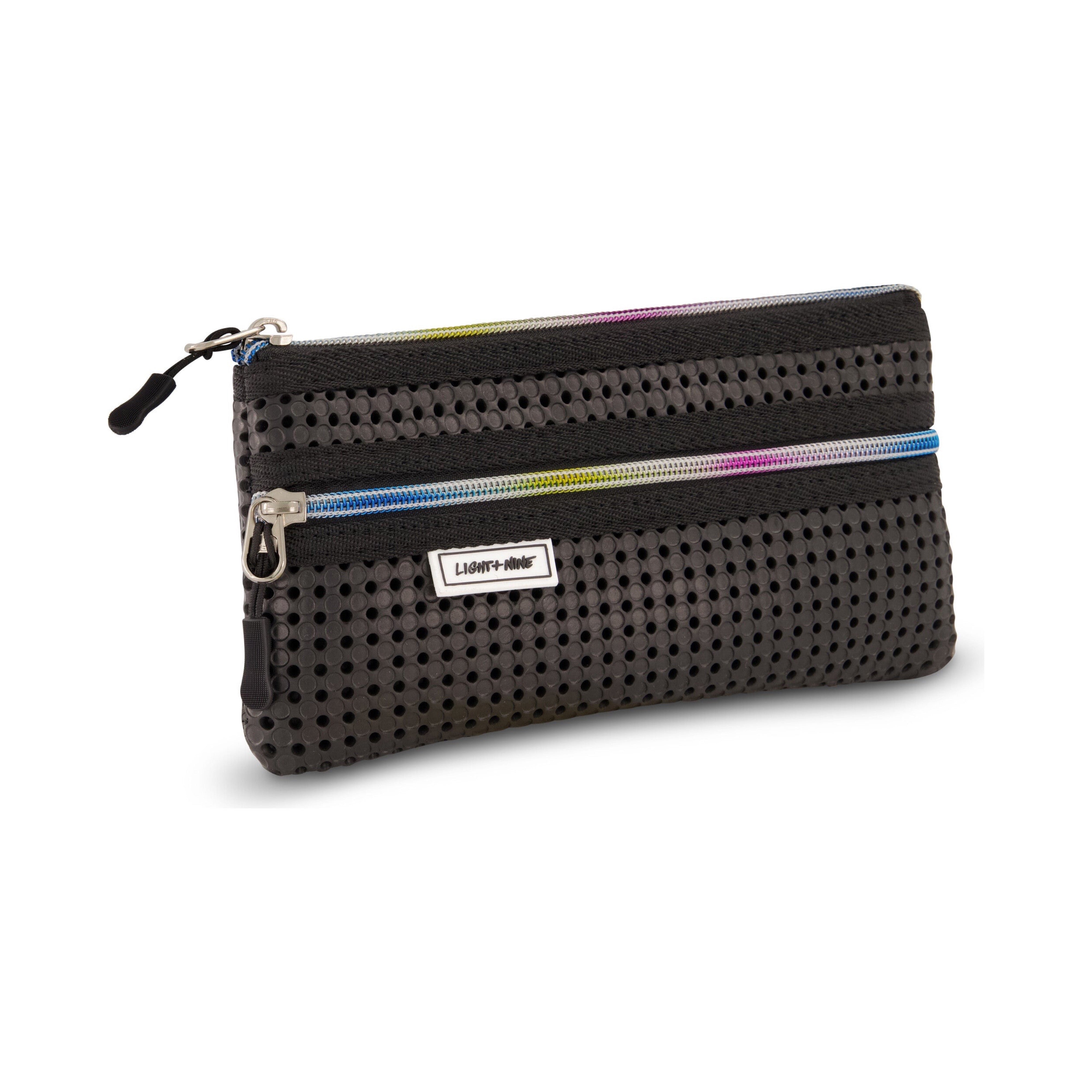 Flat Pencil Pouch | Rainbow Pink