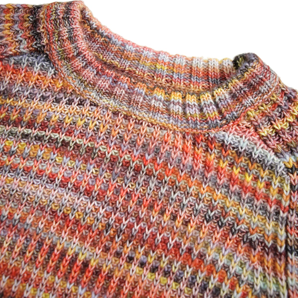 Bosse Sweater | Space Dye Vivid