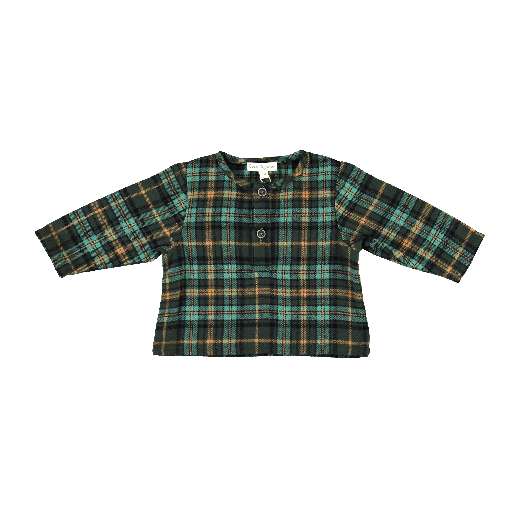 Sebastian Baby Shirt | Winter Check