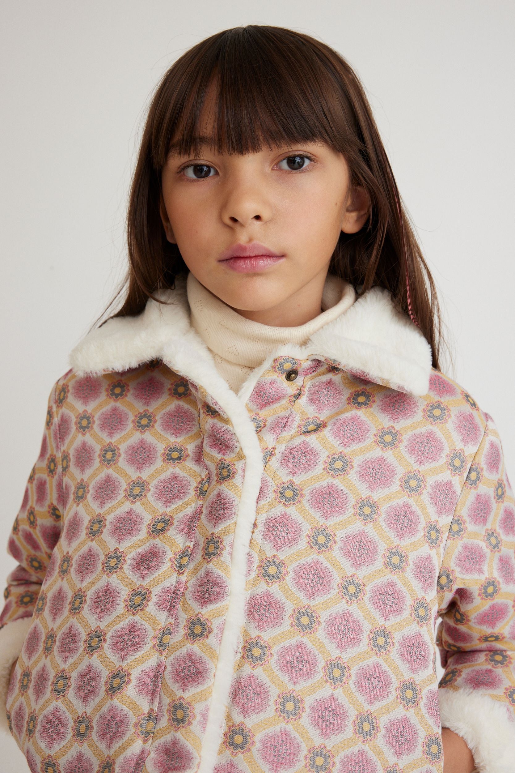 Ellie Jacket | Geometric Bloom