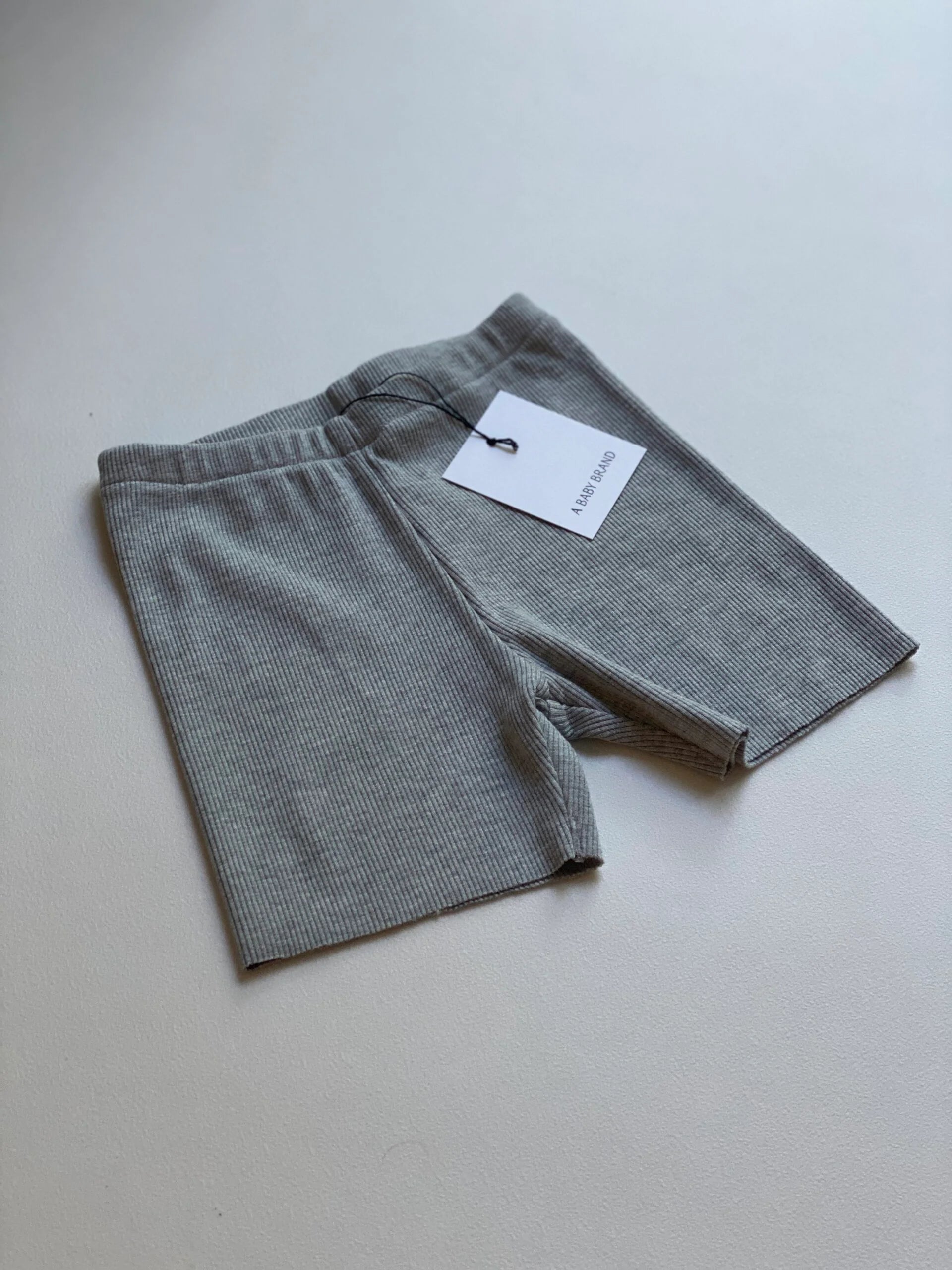 Cardigan Short Set | Light Grey