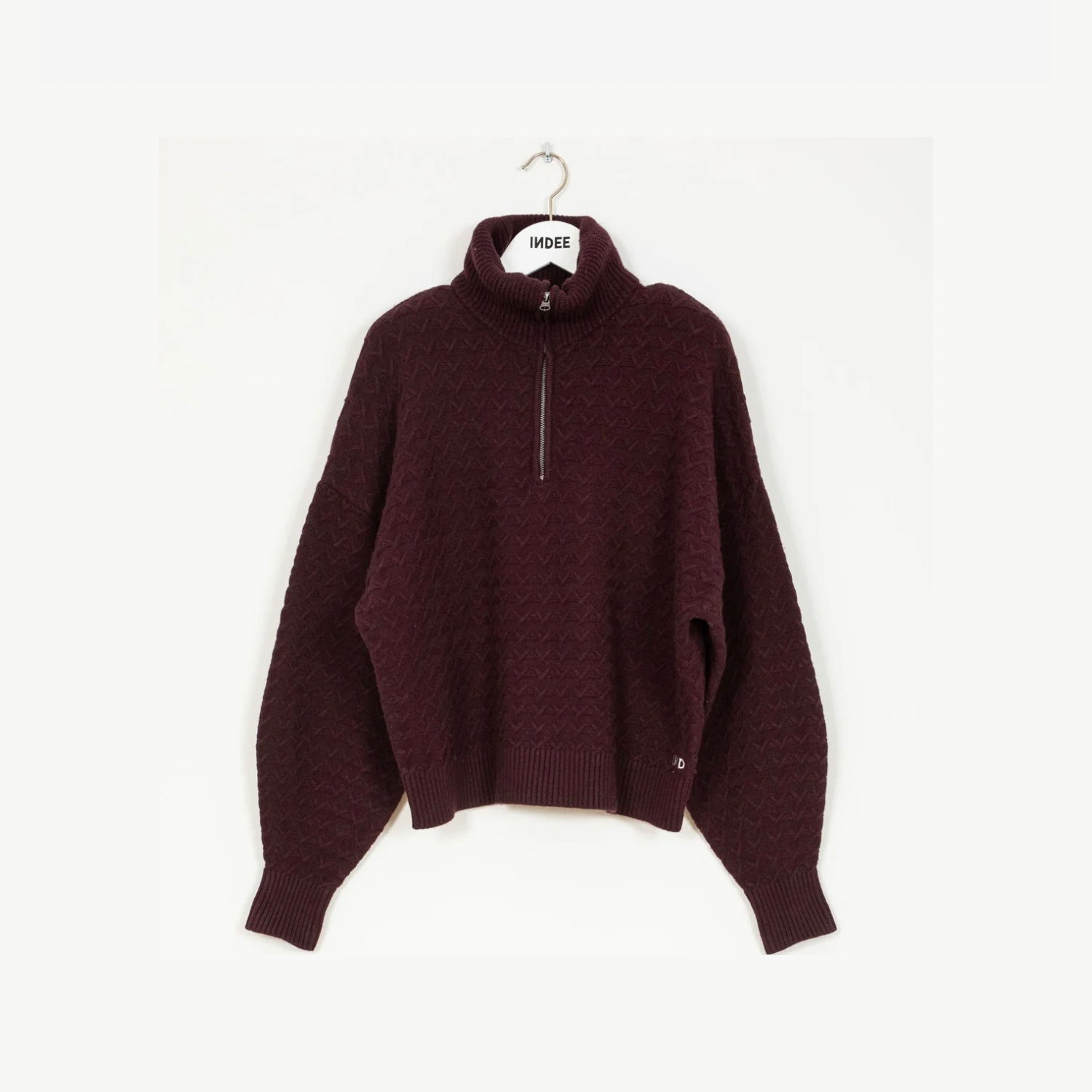 Trendy Pullover | Merlot