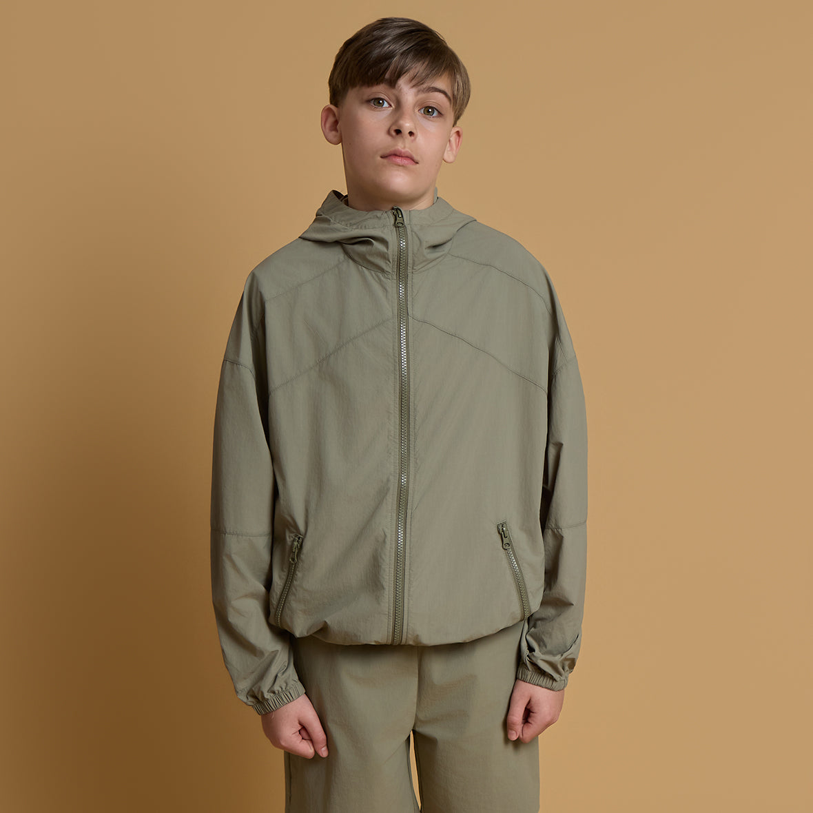 Elevated Windbreaker | Khaki