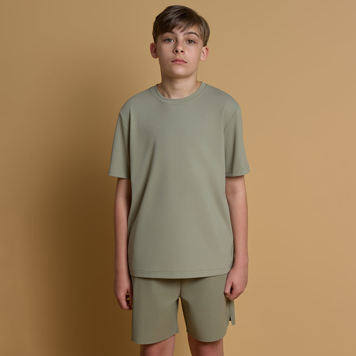 Elevated Active Set | Khaki