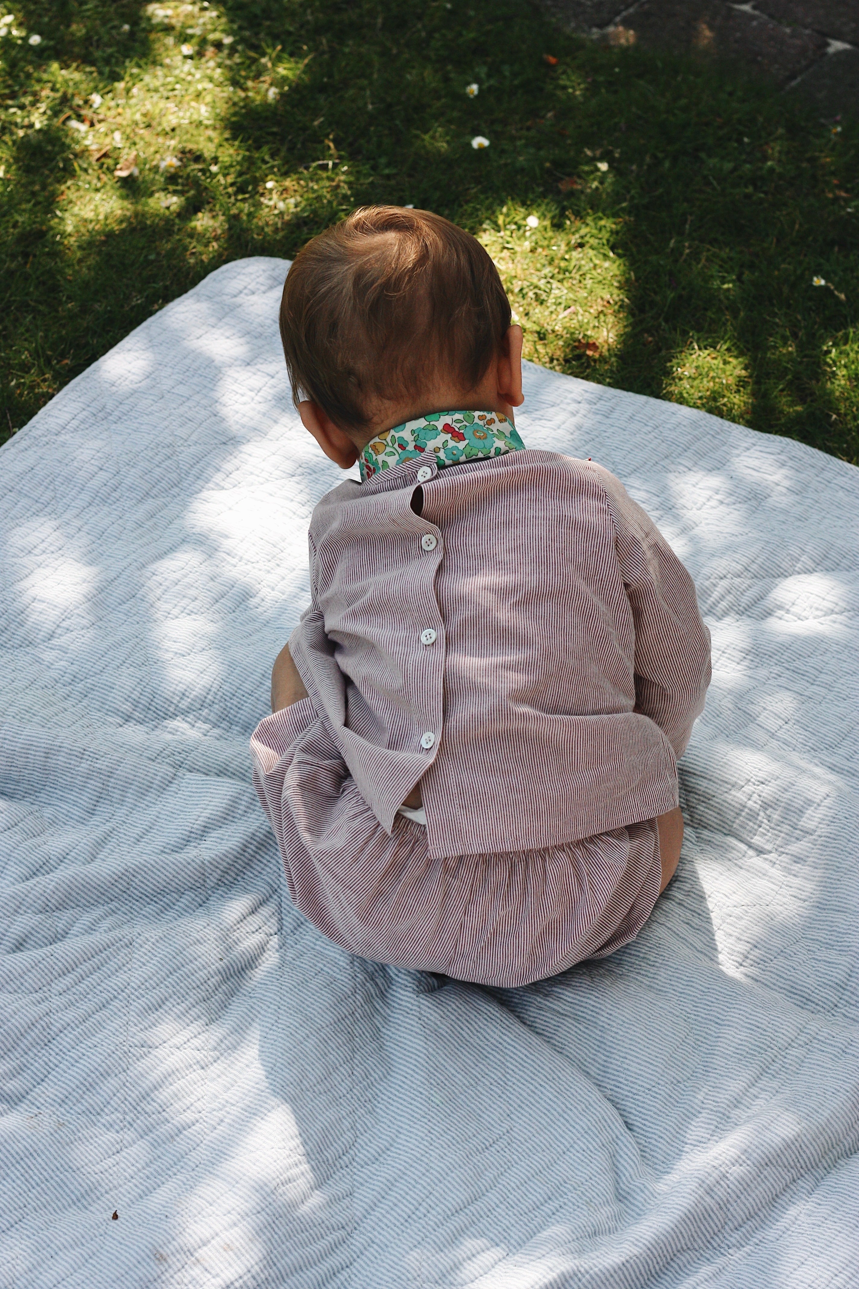 Wanda Set | Berry Stripe
