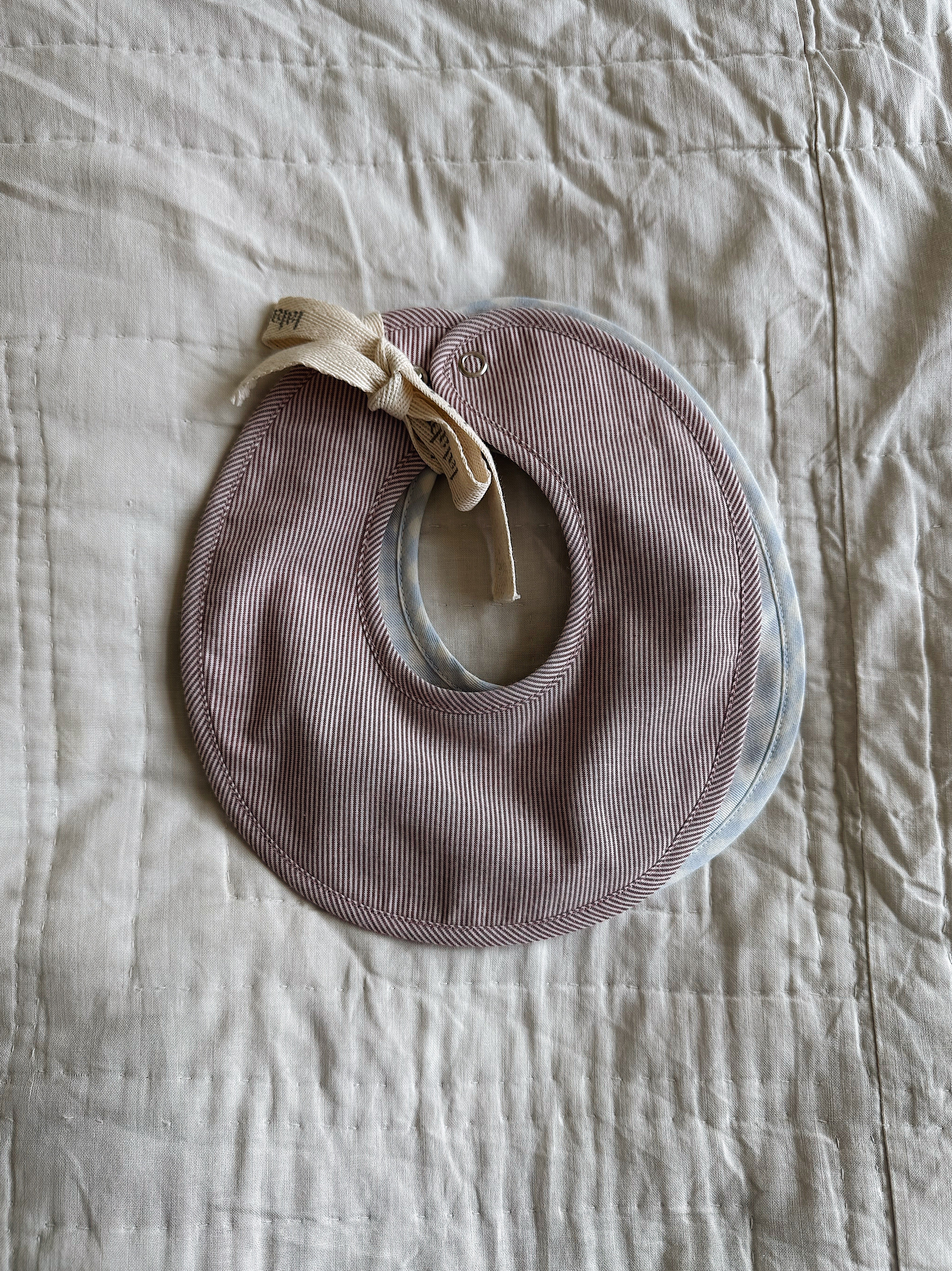 Bibi Bib 2-Pack | Berry Stripe