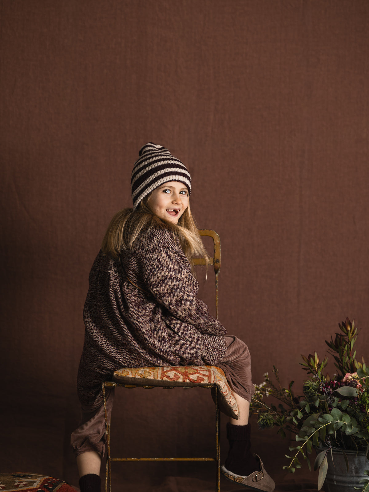 Elena Coat | Melanzana English Mood