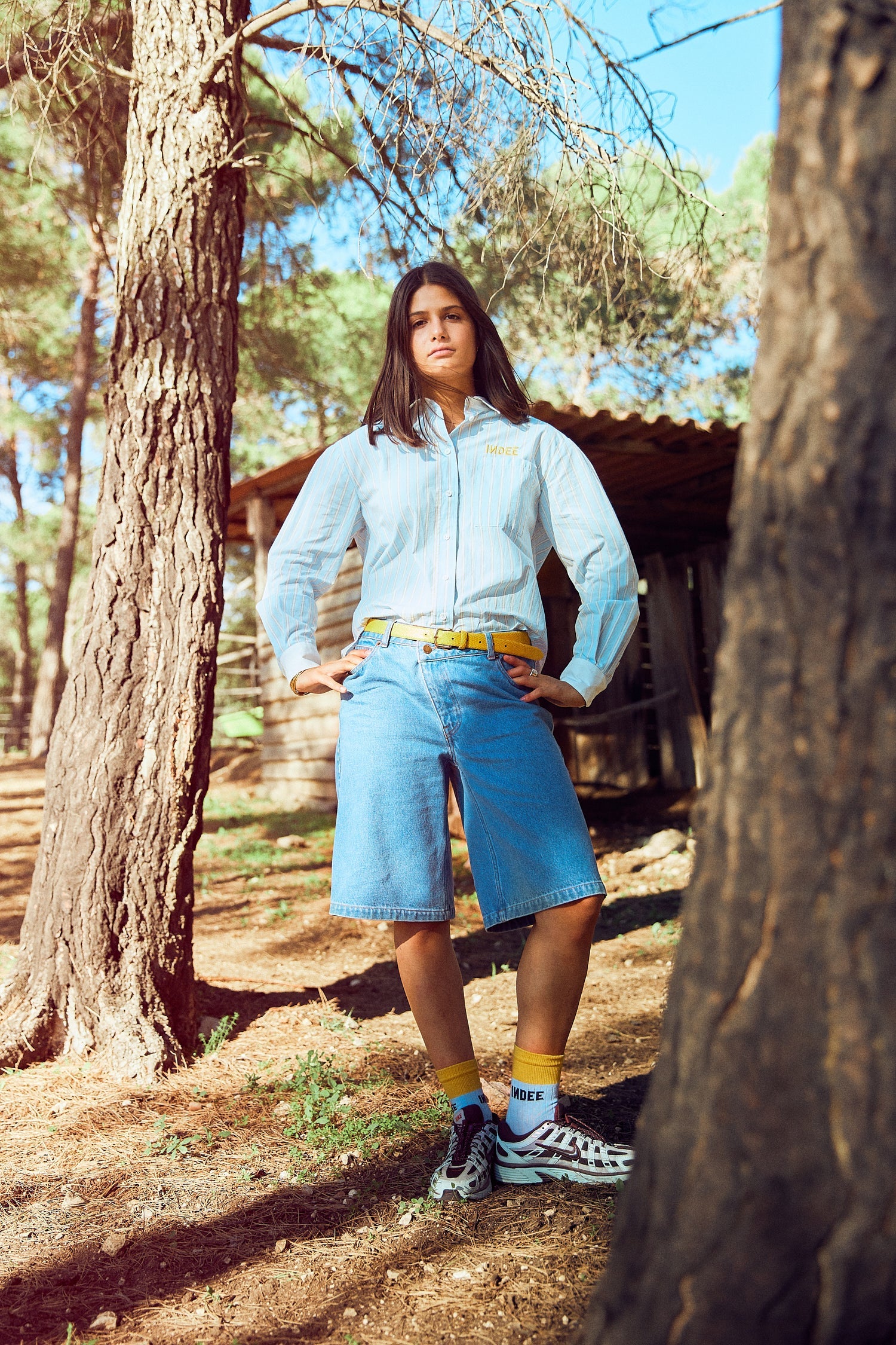 Vittel Short | Denim