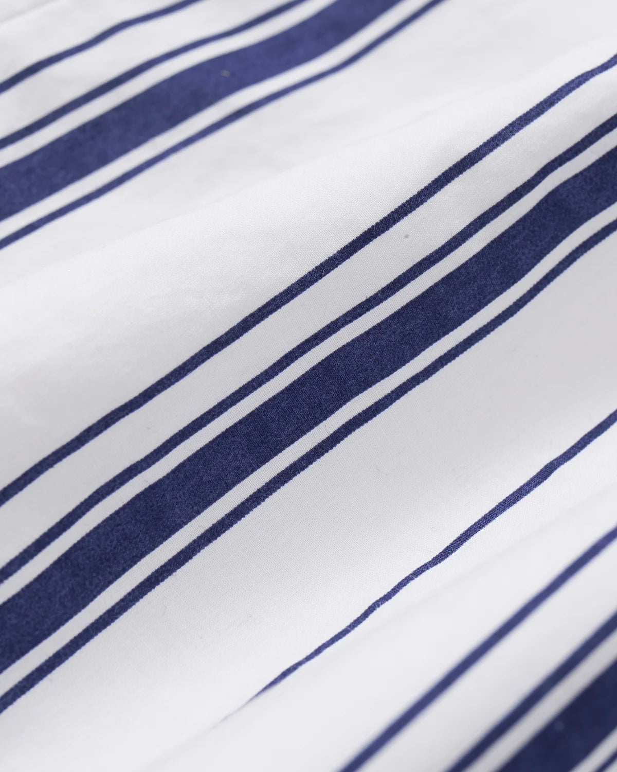 Twill Classic Romper | Navy Parlor Stripe