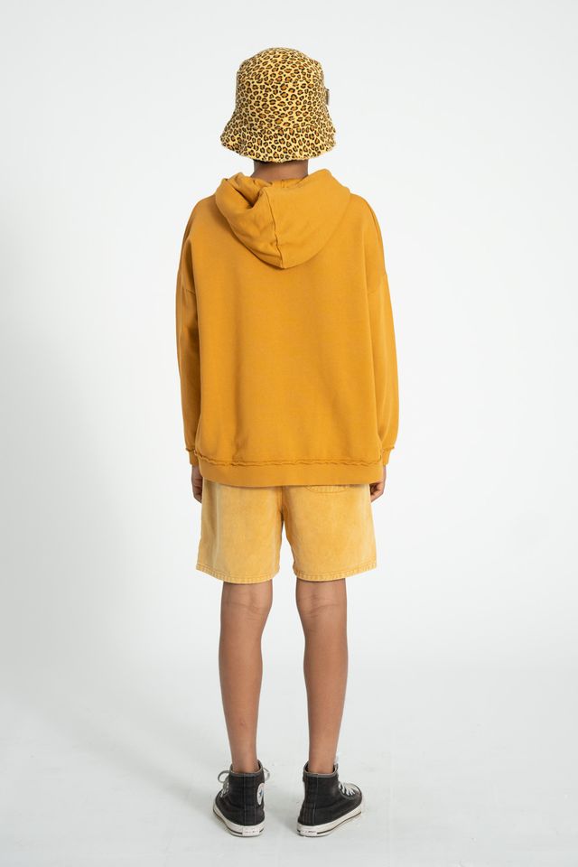 Animal Print Hat | Mustard