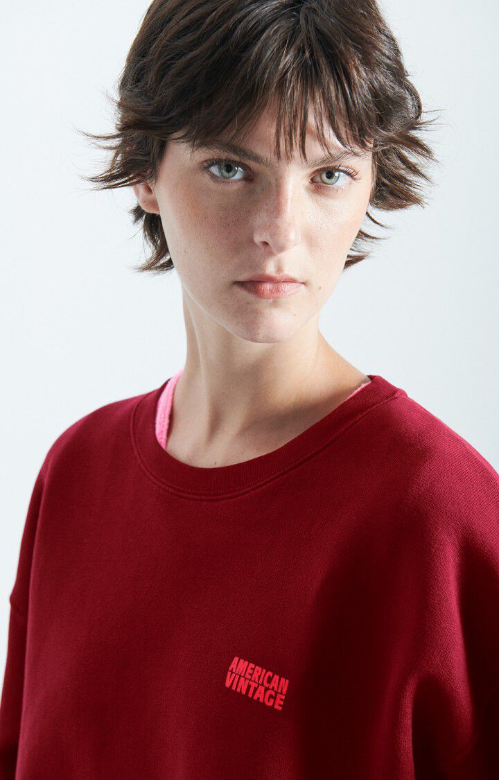 Izubird Womens Sweatshirt | Vintage Cherry