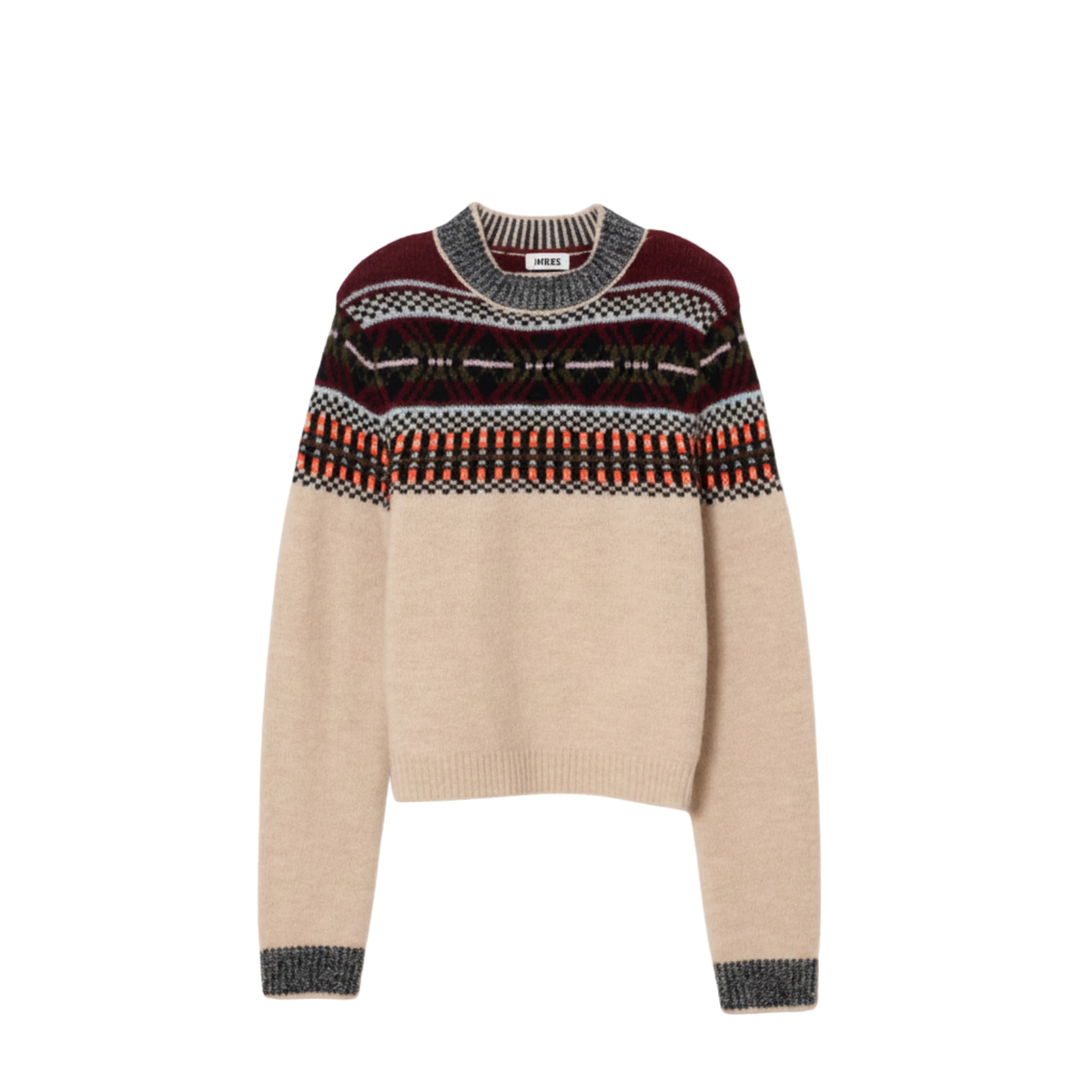 Western Knit Sweater | Off White