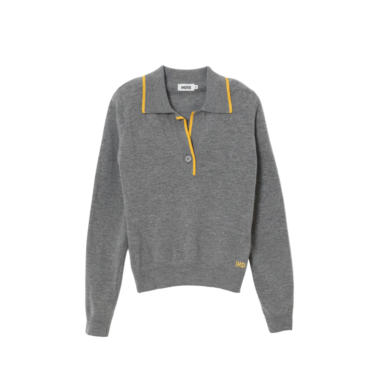 Winner Polo Knit Sweater | Grey