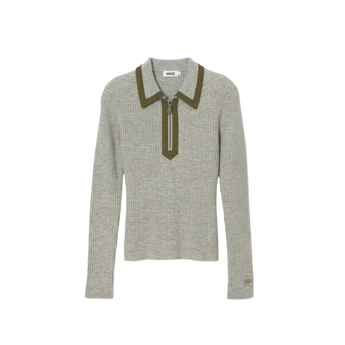 Wingfoil Polo Knit Sweater | Grey