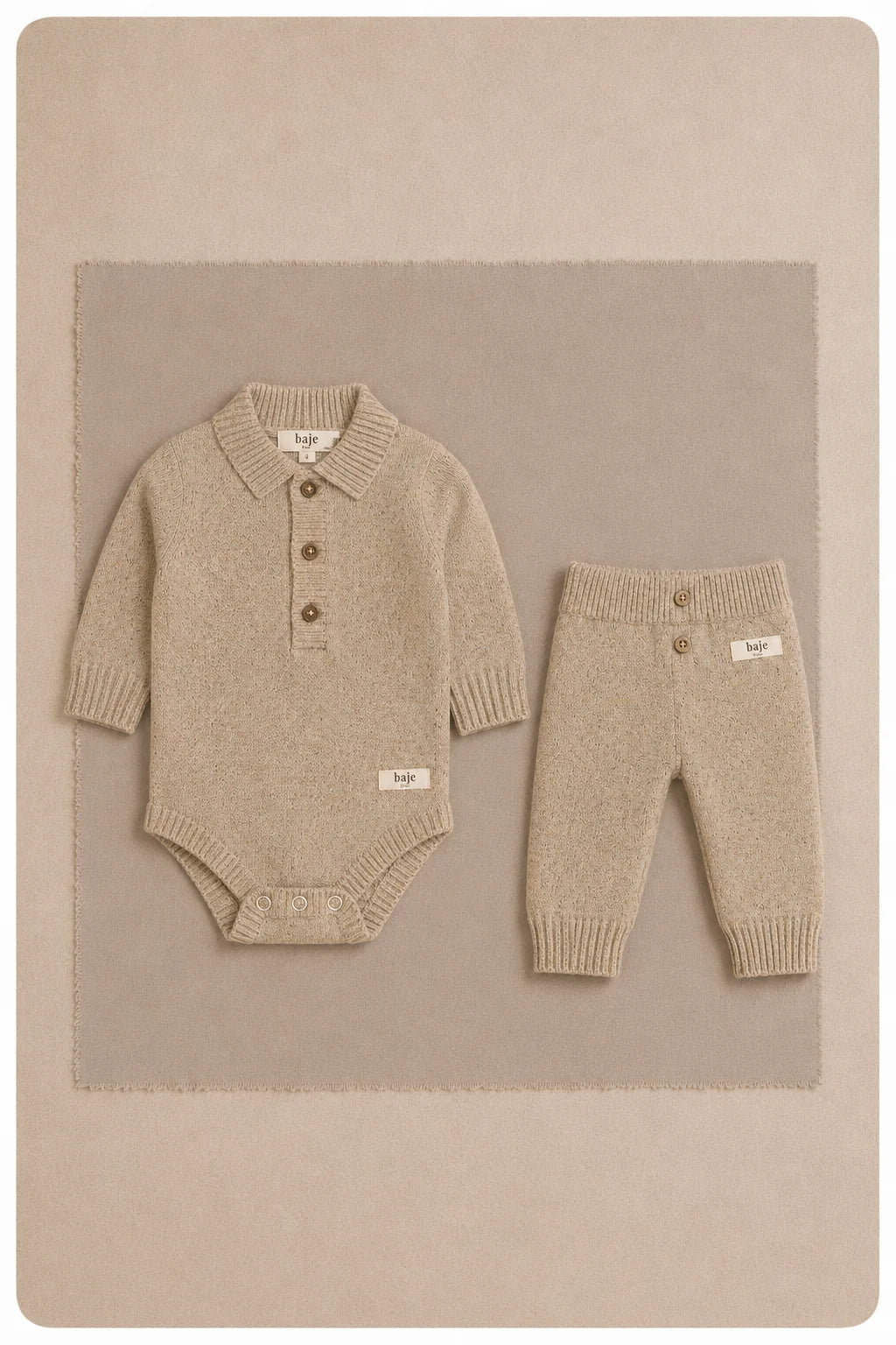 Jake Riv Bodysuit Set | Taupe