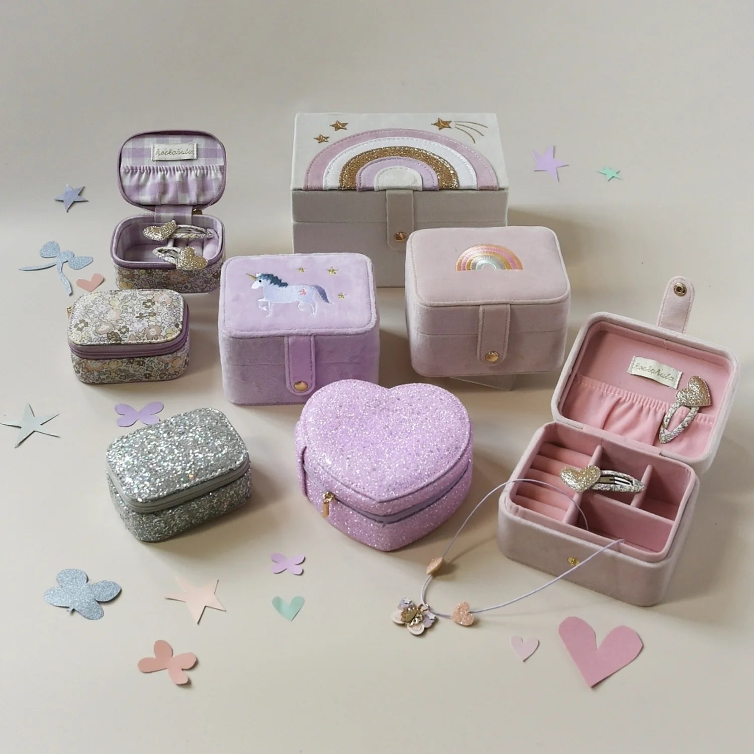 Dreamy Rainbow Jewellery Box