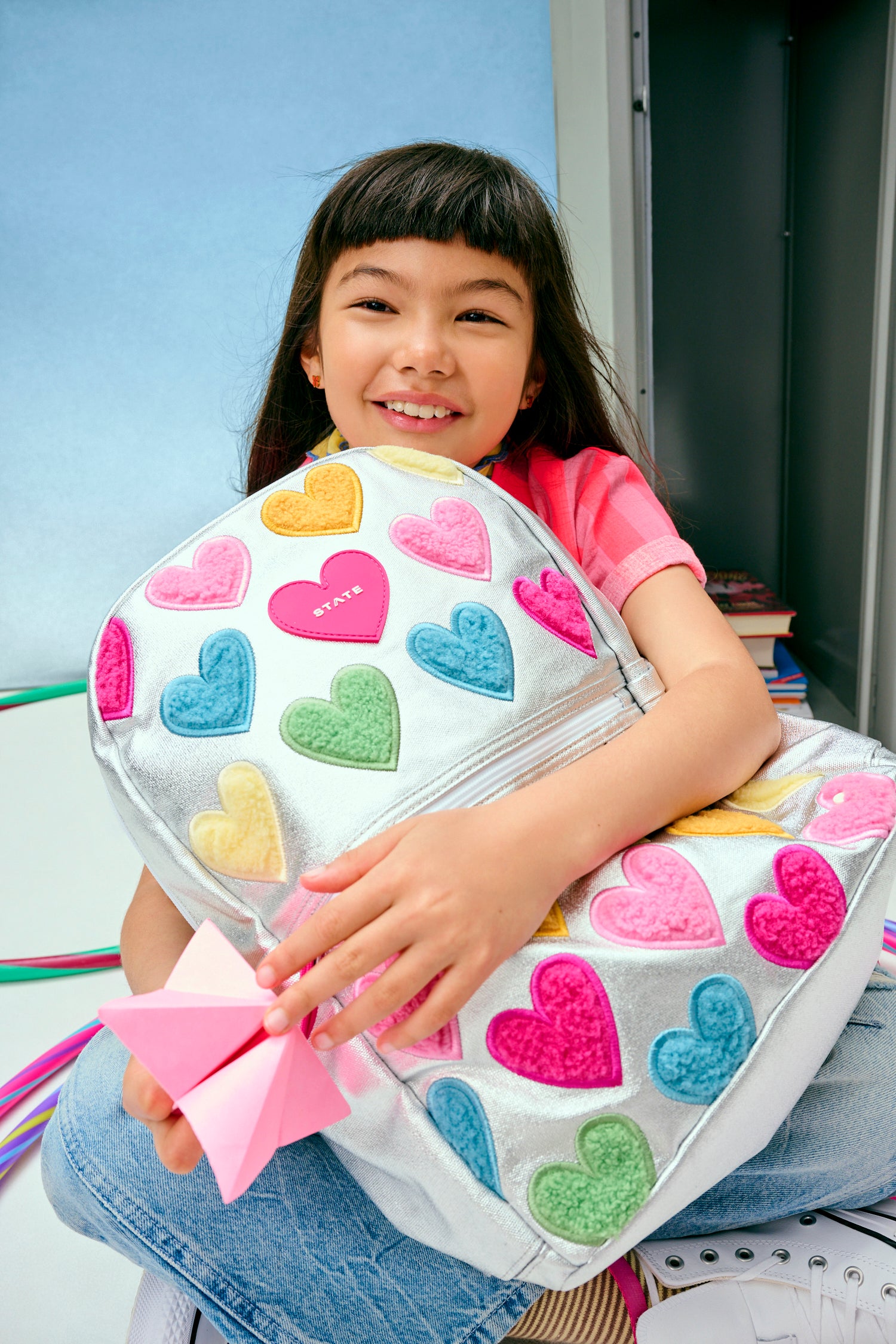 Kane Backpack | Happy Fuzzy Hearts