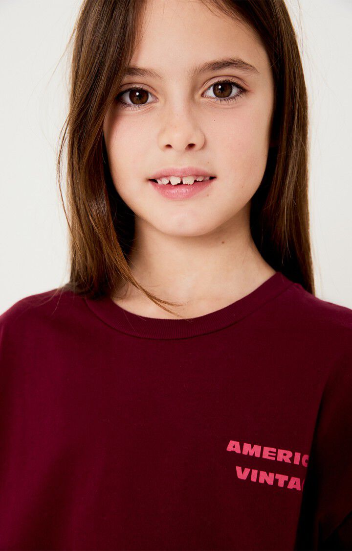 Fizvalley Long Sleeve T-Shirt | Vintage Burgundy