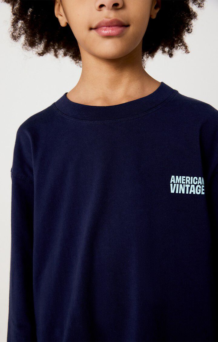 Gixy Long Sleeve T-Shirt | Navy