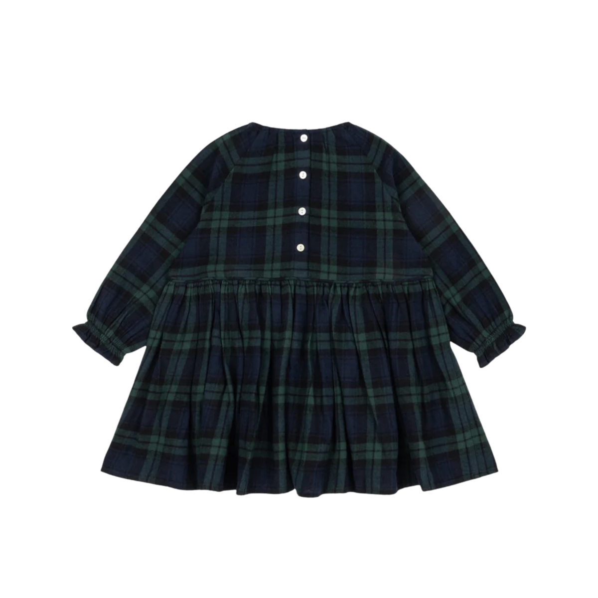 Checky Dress | Green Check