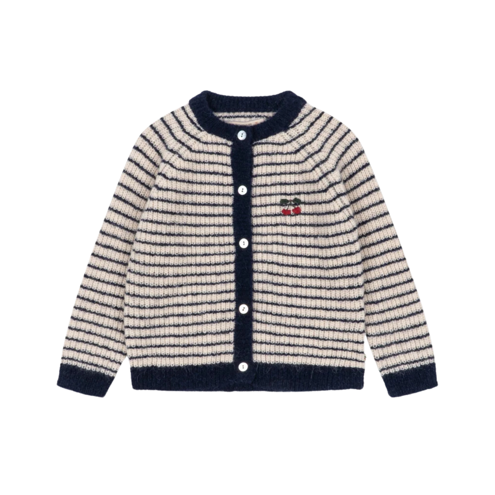 Barli Cardigan | Navy Stripe
