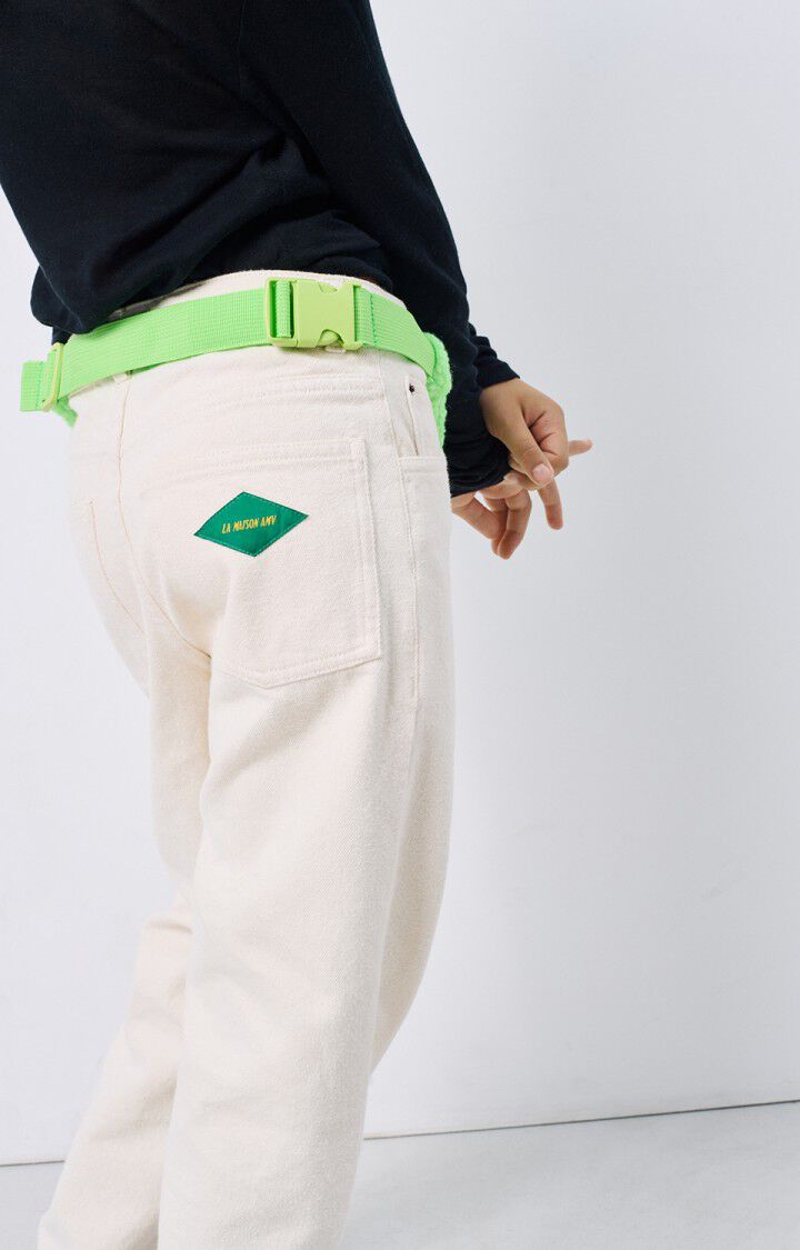 Spywood Straight Denim | Ecru