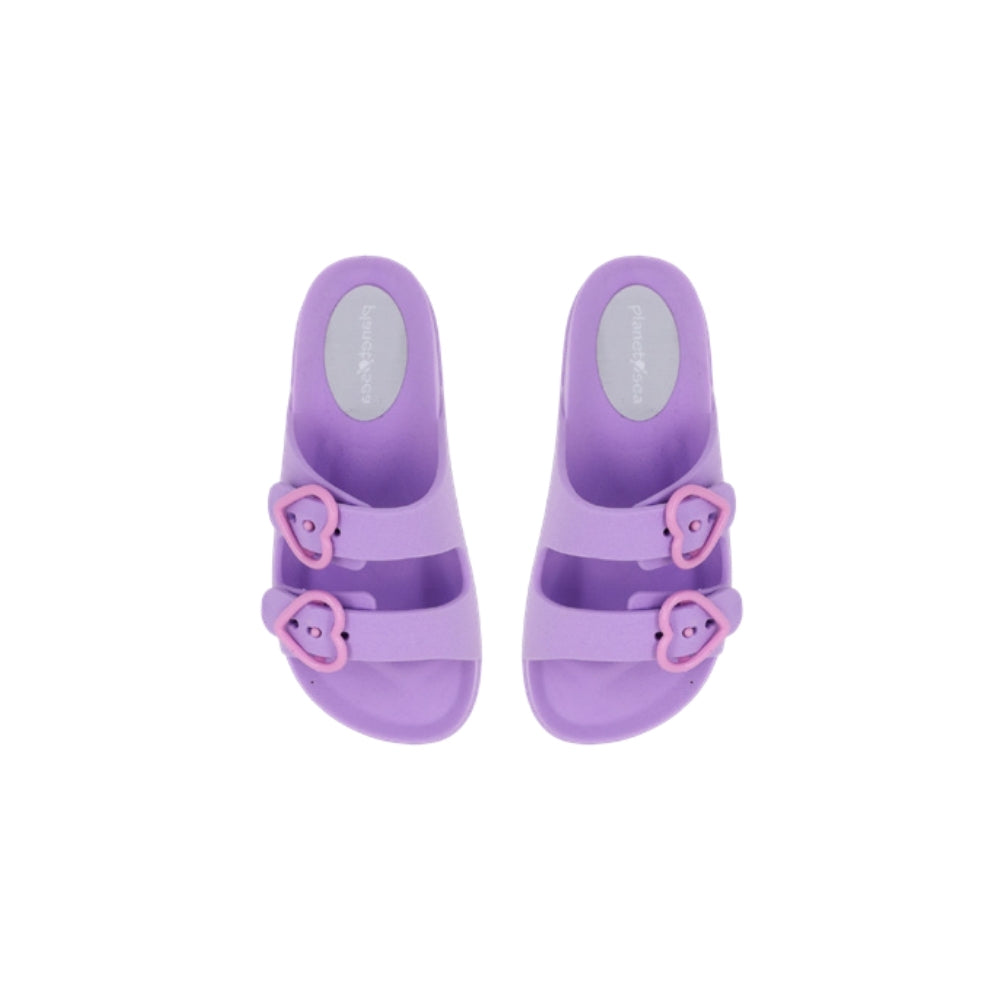 Two Hearts Flip-Flops | Lilac
